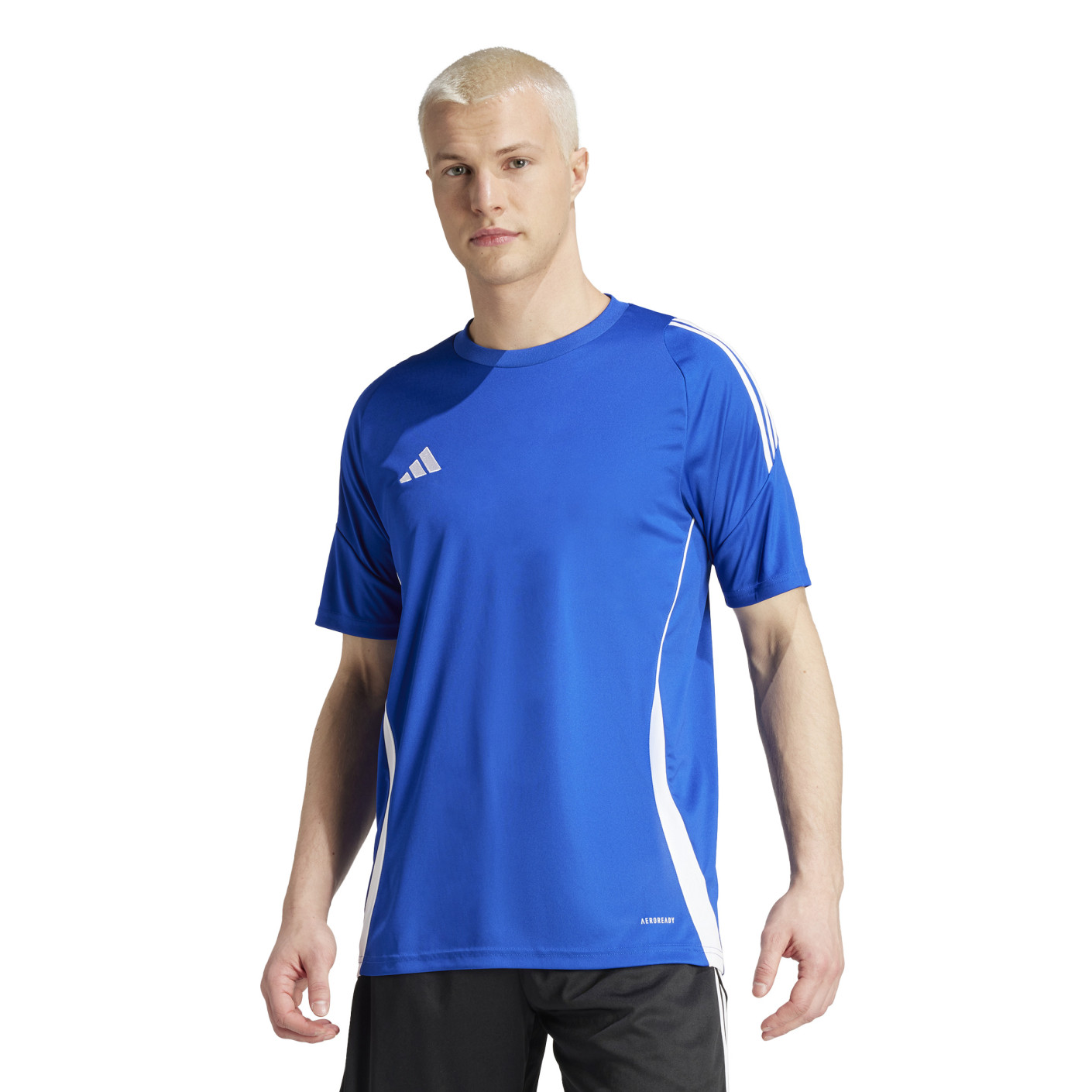 Maillot d'entraînement adidas Tiro 24 bleu blanc