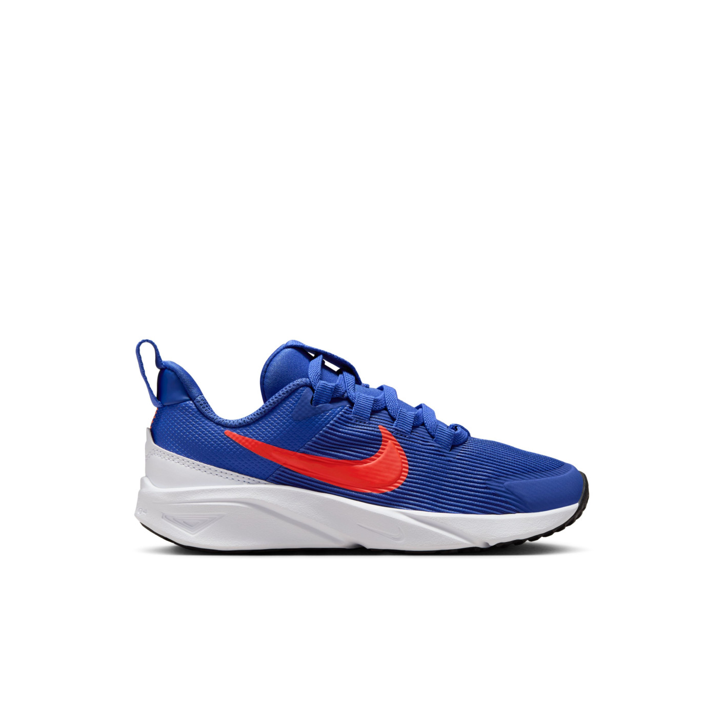 Baskets Nike Star Runner 4 pour enfants, bleu, orange, blanc