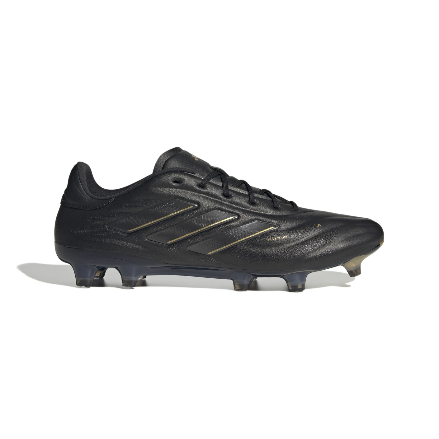 adidas Copa Pure 2 Elite Gazon Naturel Chaussures de Foot (FG) Noir Doré