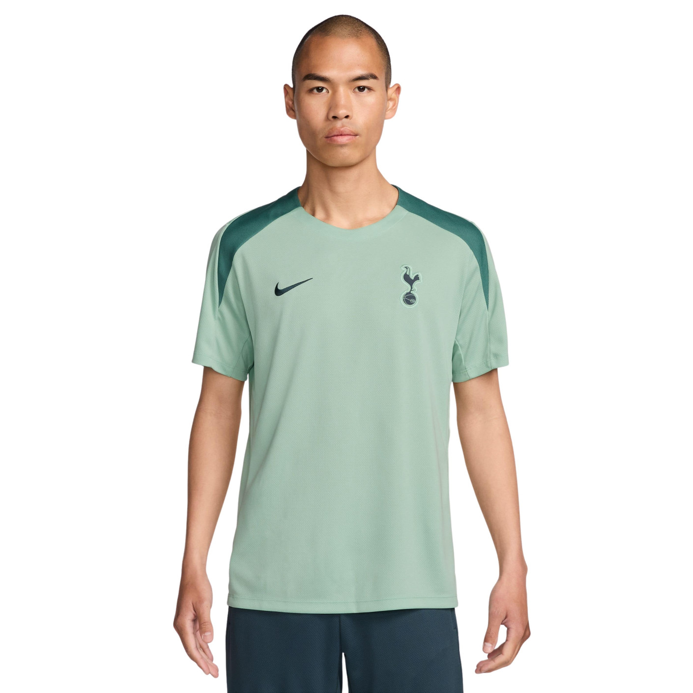 Nike Tottenham Hotspur Strike Trainingsshirt 2024-2025 Lichtgroen Groen