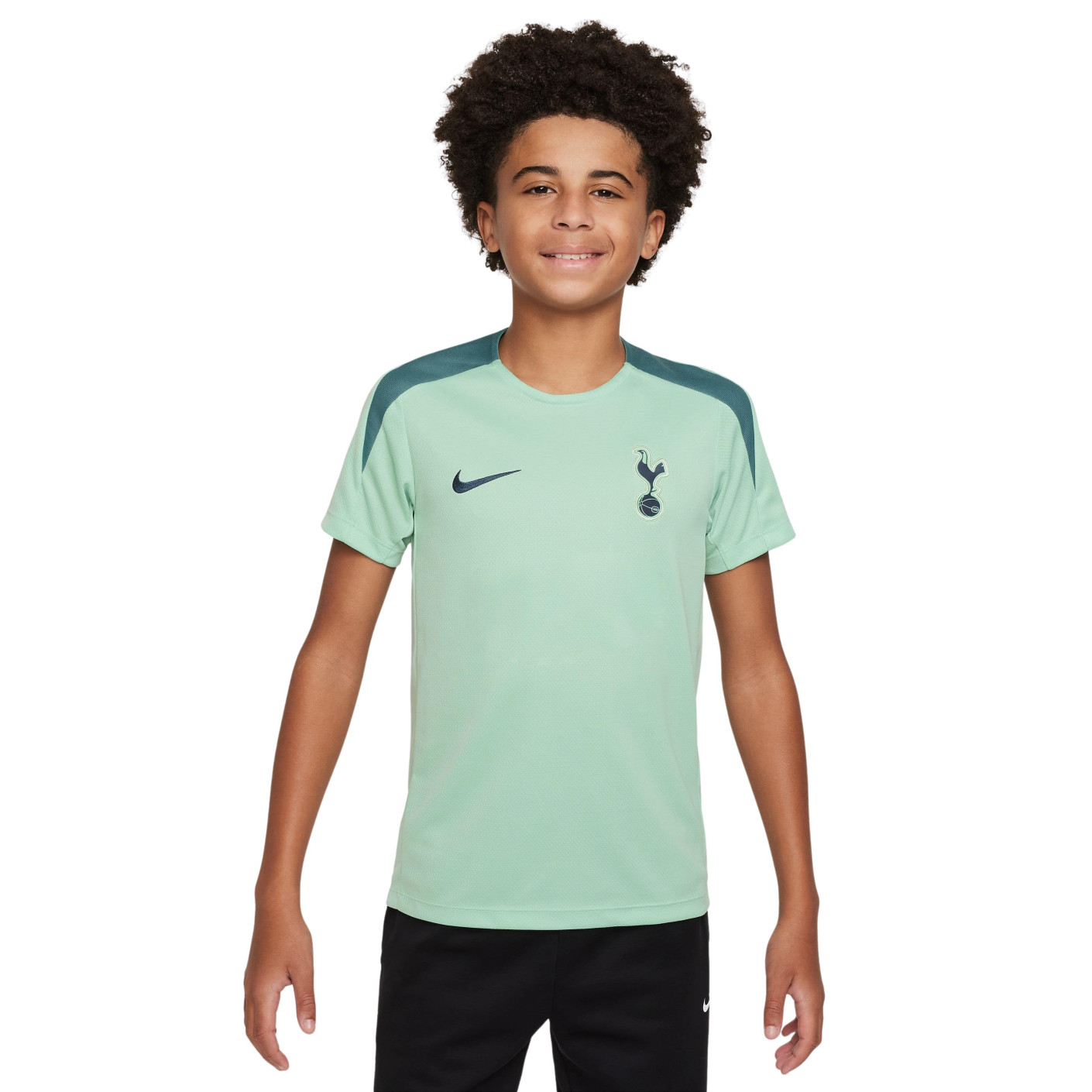 Nike Tottenham Hotspur Strike Trainingsshirt 2024-2025 Kids Lichtgroen Groen