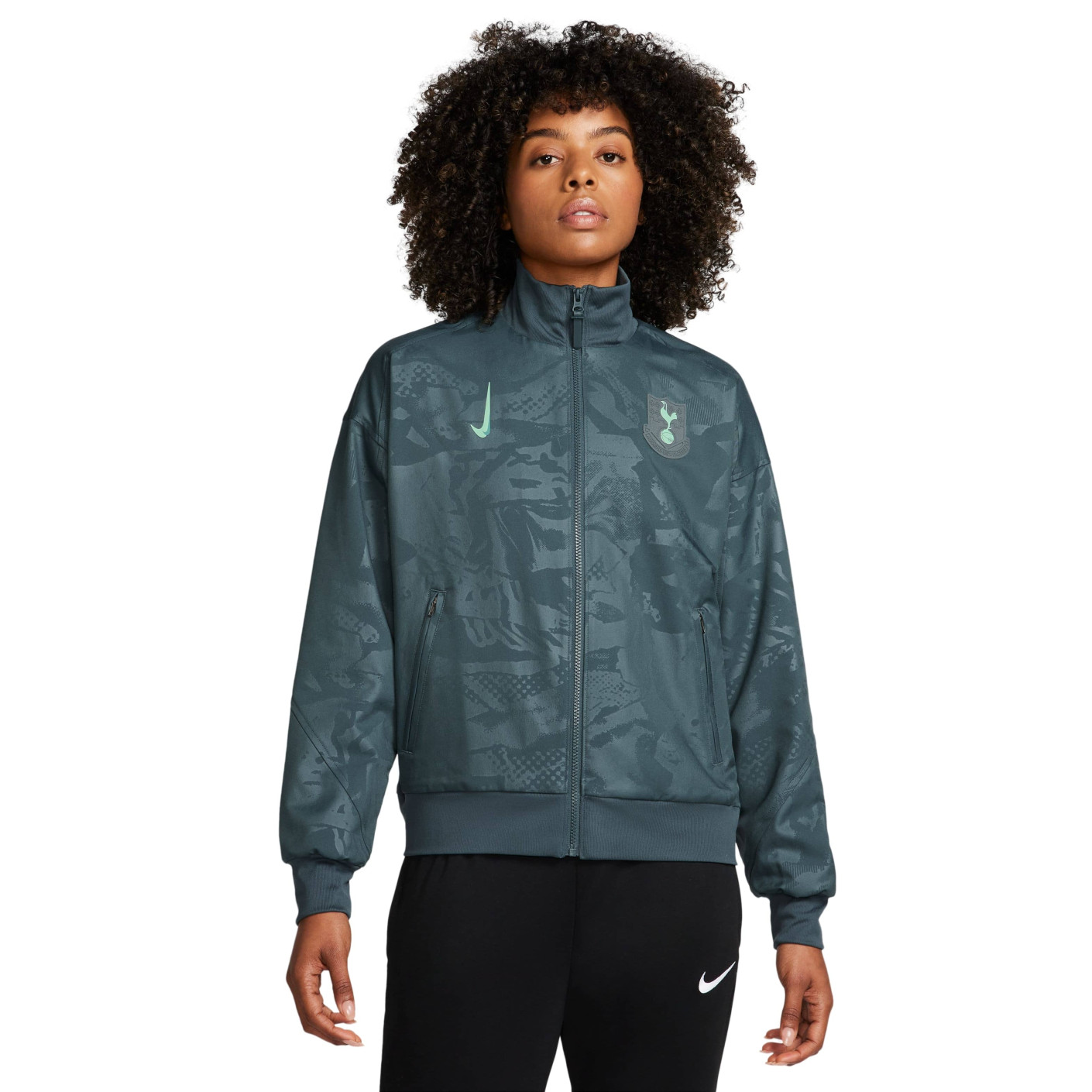 Nike Tottenham Hotspur Anthem Veste d'Entraînement 2024-2025 Femmes Vert Vert Clair