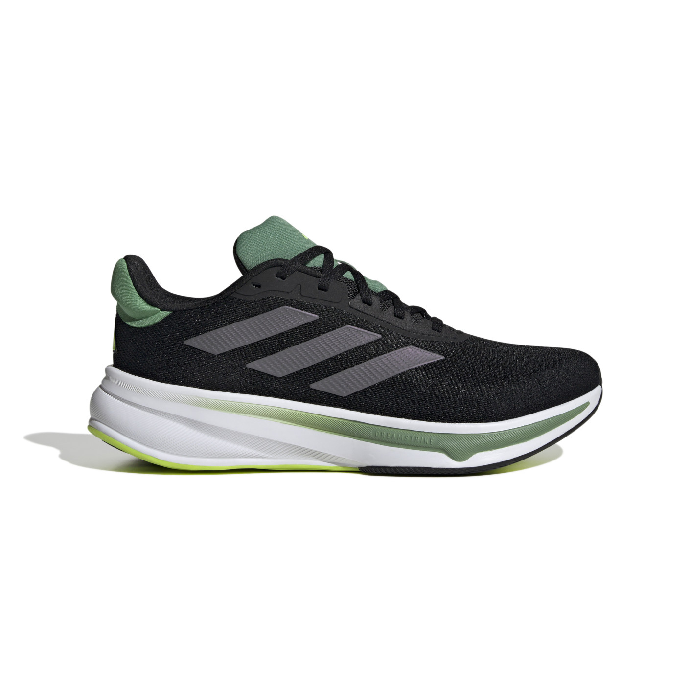 Chaussures de course adidas Response Super, noir, gris, vert foncé, blanc