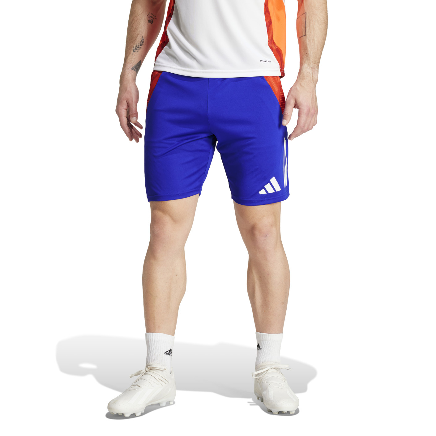 adidas Tiro 24 Trainingsbroekje Blauw Rood Wit