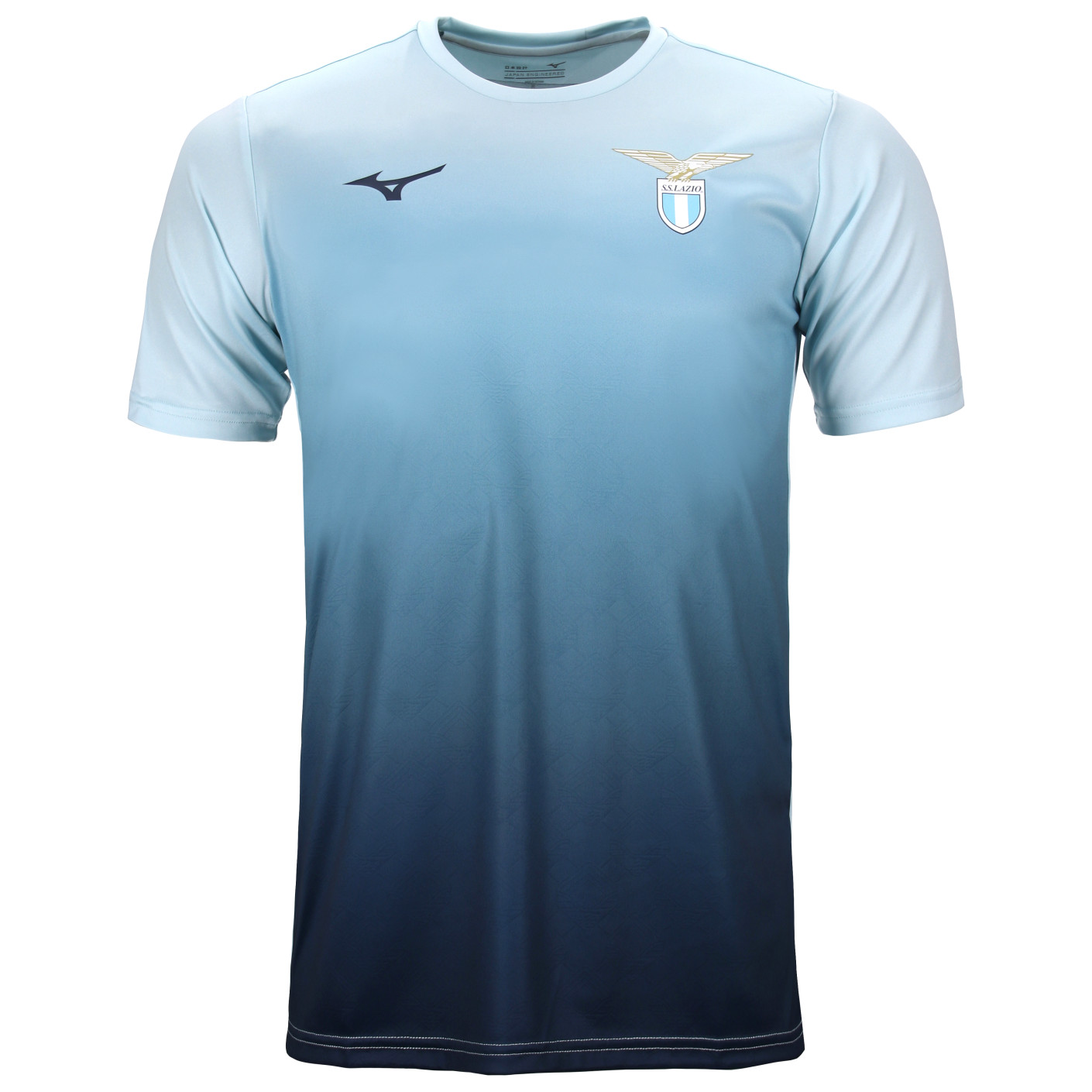 Mizuno Lazio Roma Maillot d'Entraînement 2024-2025 Bleu Clair Bleu Foncé