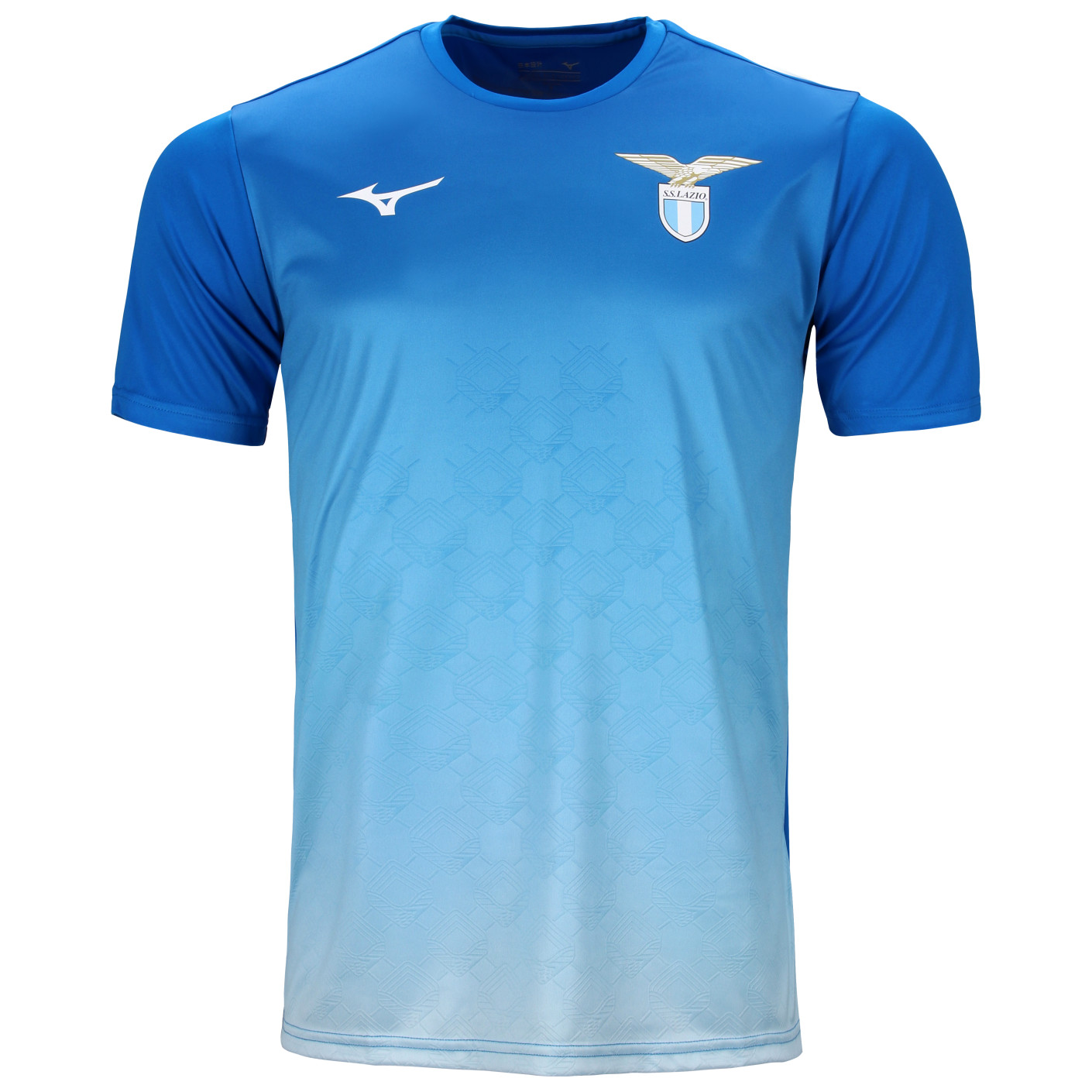 Mizuno Lazio Roma Maillot d'Entraînement 2024-2025 Bleu Bleu Clair