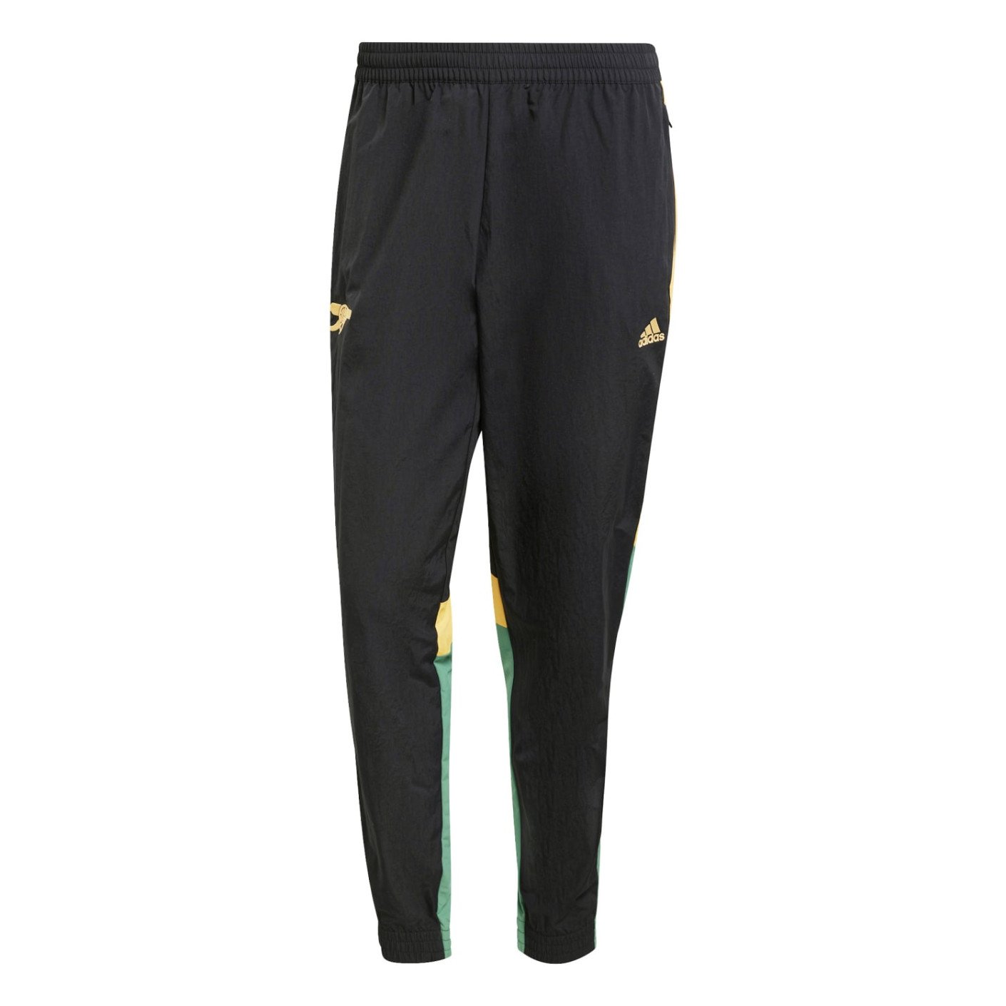 adidas Arsenal Culturewear Pantalon d'Entraînement Woven 2024-2025 Noir Jaune Vert