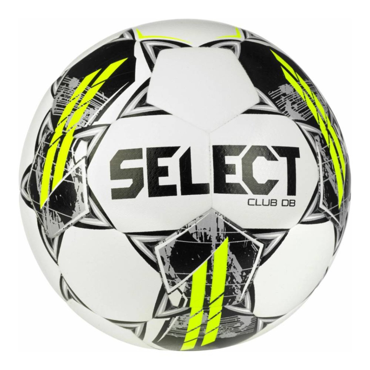 Select Club DB Ballon de Foot Taille 3 Blanc Gris Jaune Vif