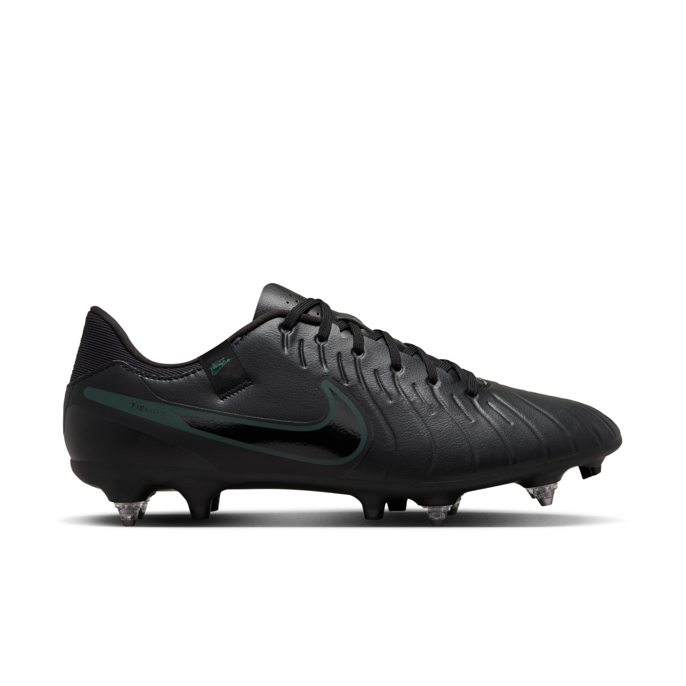 Nike Tiempo Legend 10 Academy Crampons Visses Chaussures de Foot SG Anti Clog Noir Vert Fonce Voetbalshop.be