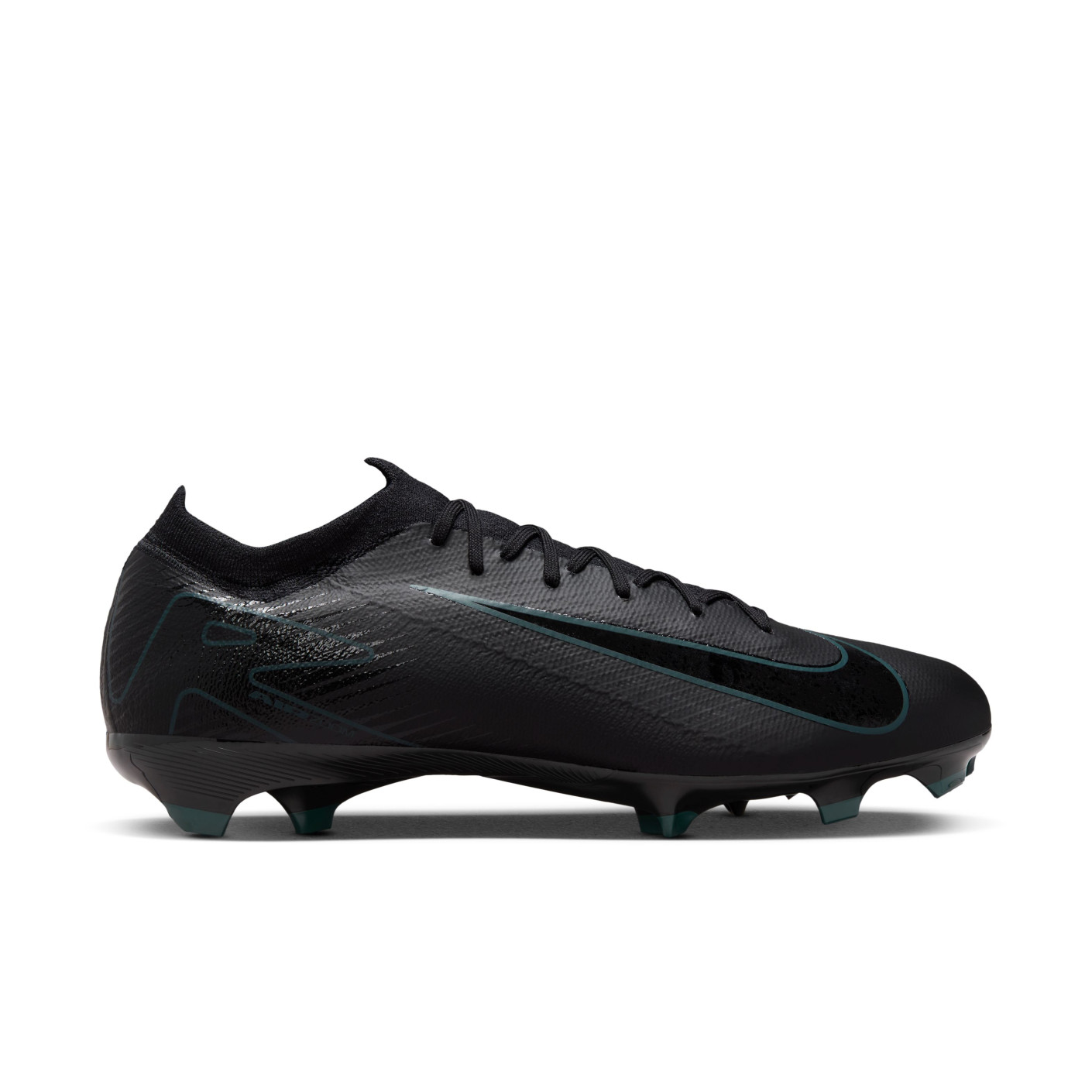 Nike Zoom Mercurial Vapor 16 Pro Gras Voetbalschoenen (FG) Zwart Donkergroen