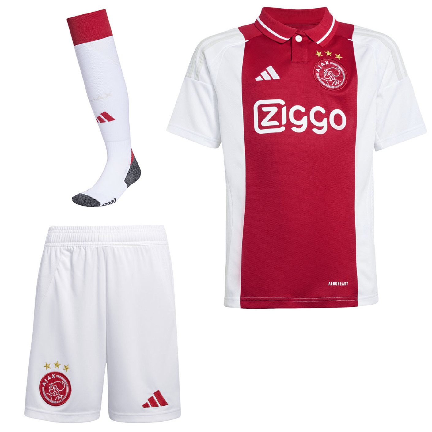 adidas Ajax Tenue Domicile 2024-2025 Enfants