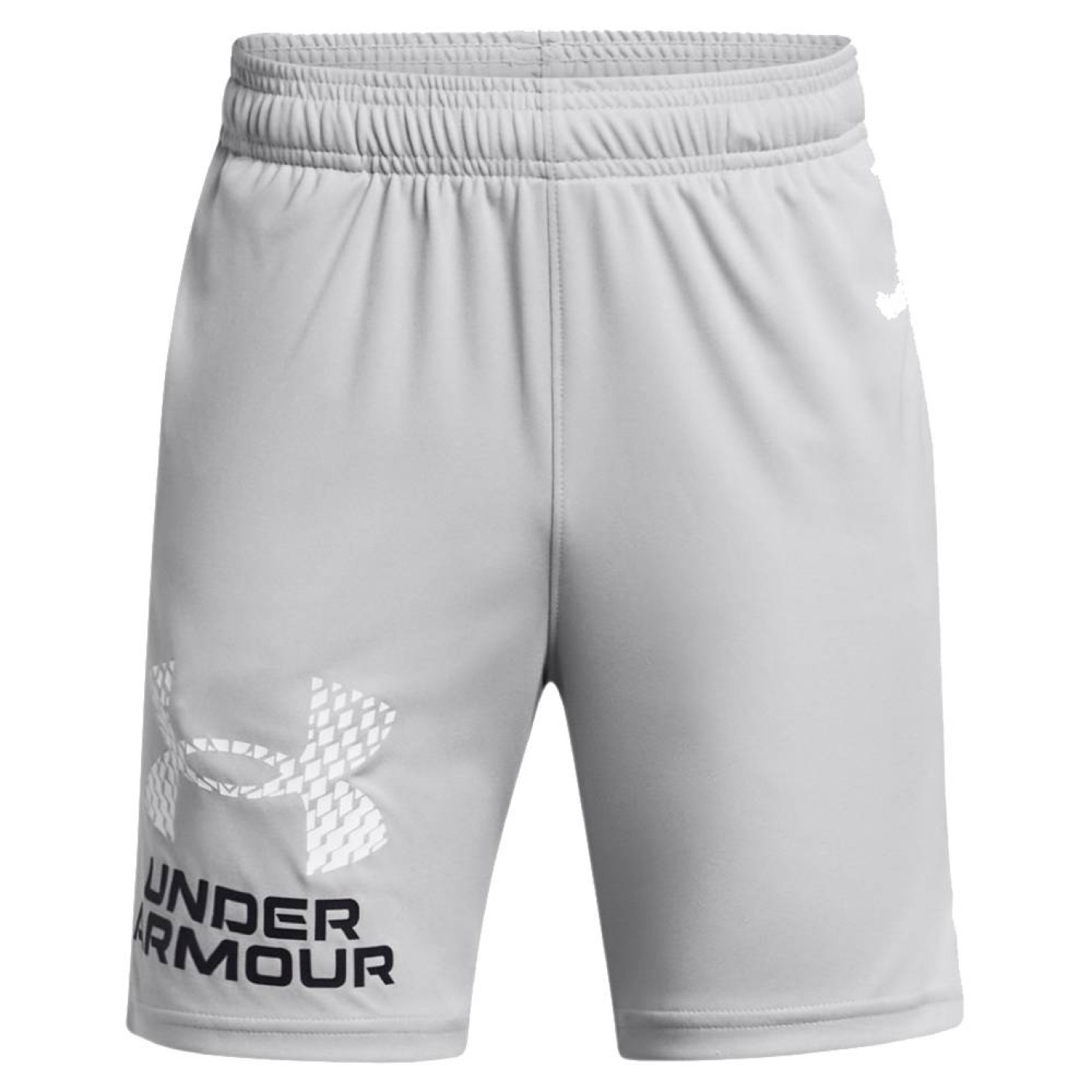 Pantalon d'entraînement Under Armour Tech Logo pour enfant, gris