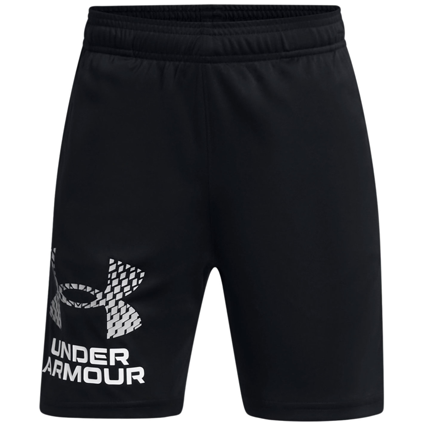 Pantalon d'entraînement Under Armour Tech Logo pour enfant, noir