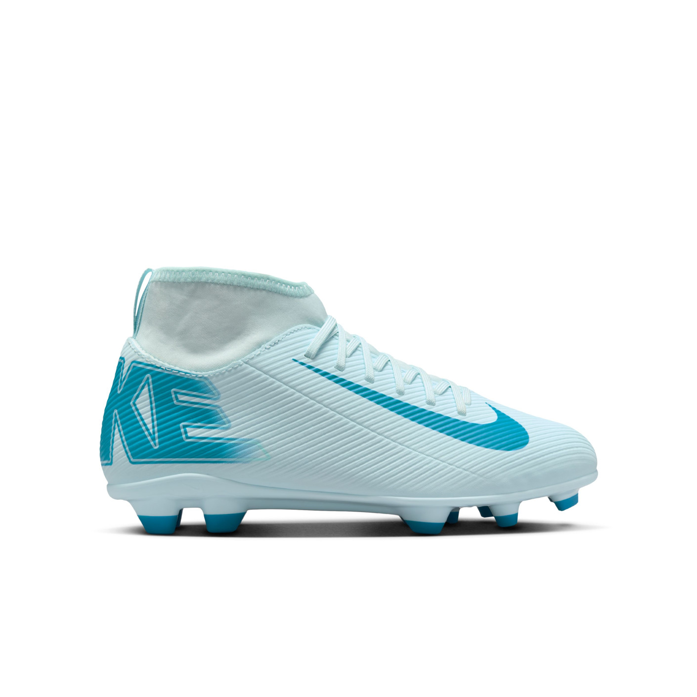 Nike Zoom Mercurial Superfly 10 Club Gazon Naturel Gazon Artificiel Chaussures de Foot (MG) Enfants Bleu Clair Bleu