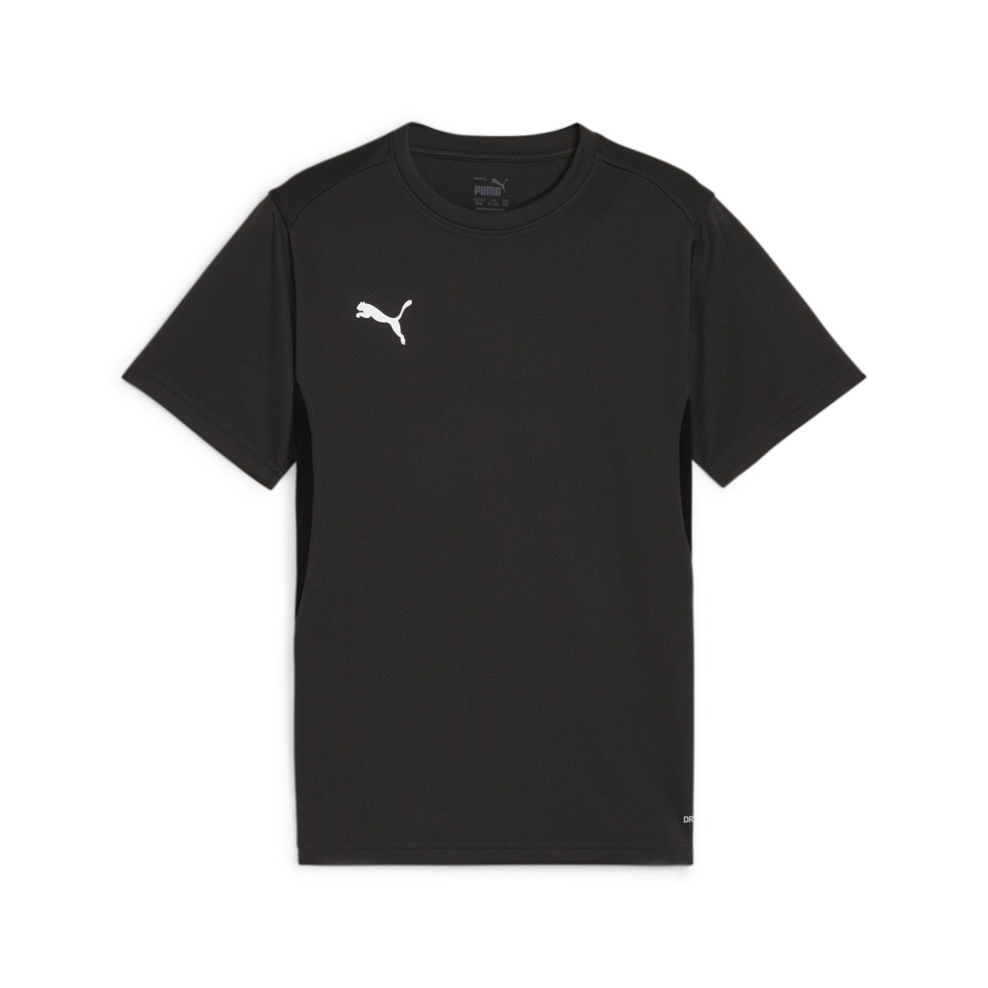 PUMA teamGOAL Trainingsshirt Kids Zwart Wit Grijs