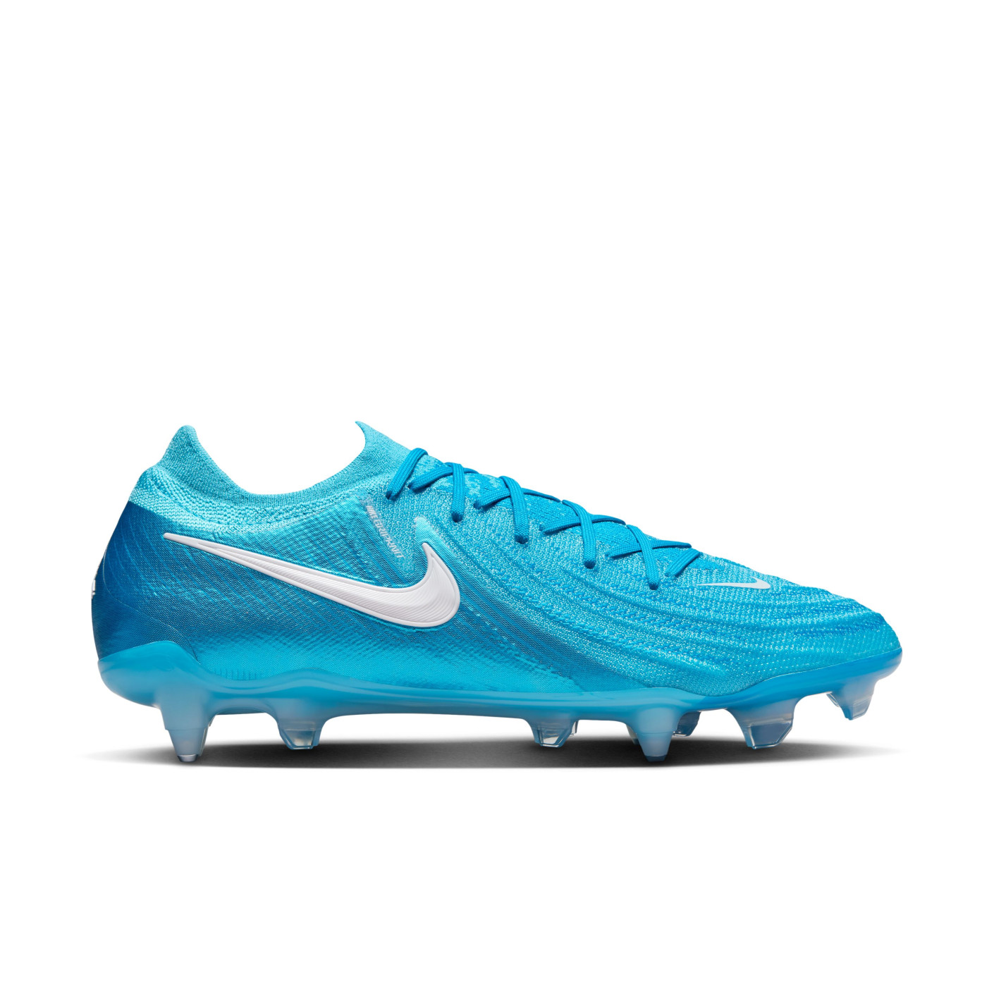 Nike Phantom GX II Elite IJzeren-Nop Voetbalschoenen (SG) Anti-Clog Blauw Wit