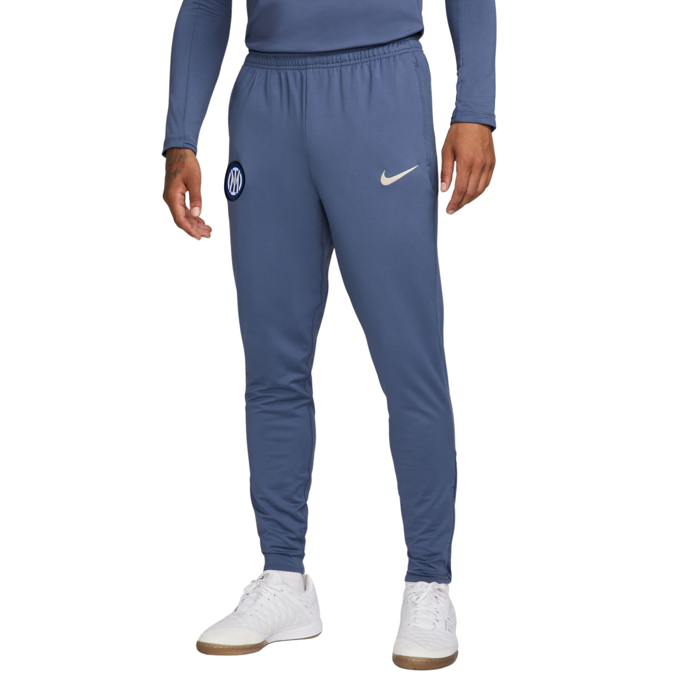 Nike Inter Milan Strike Pantalon d'Entraînement 2024-2025 Gris-Bleu Bleu Beige