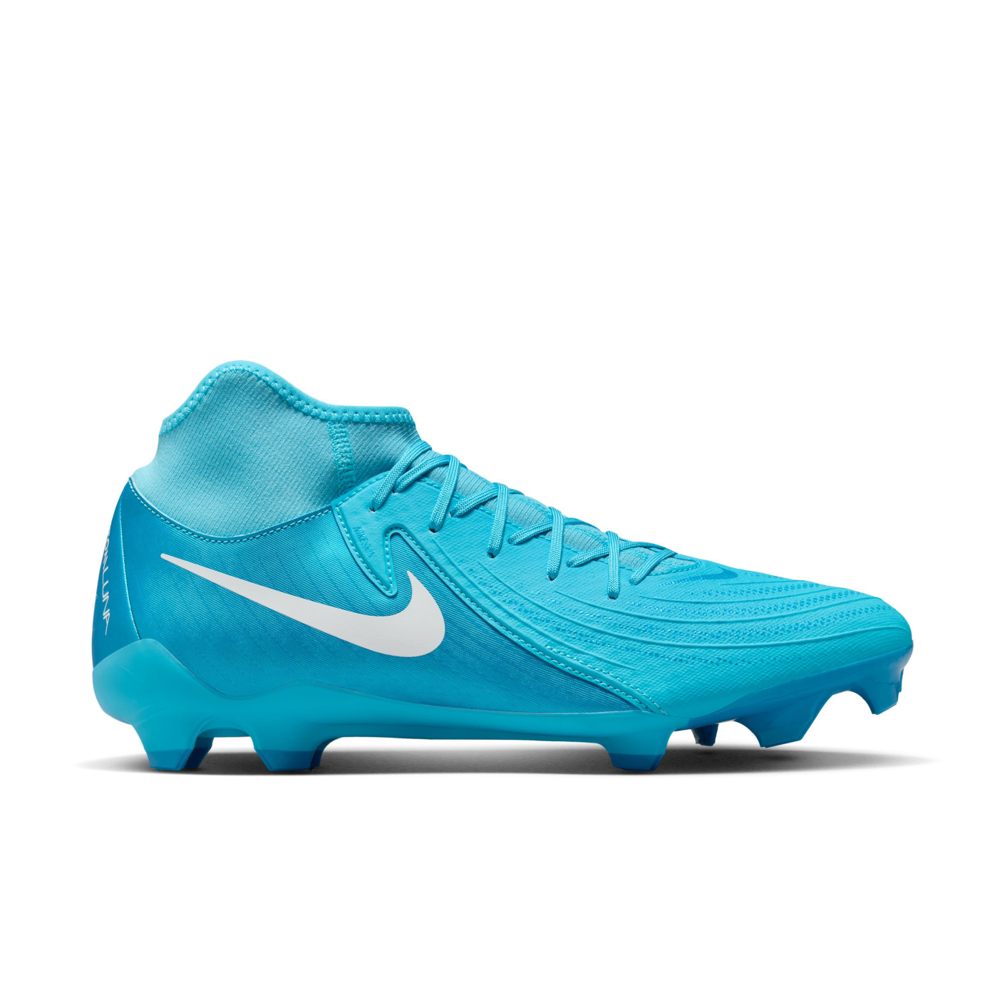 Nike Phantom Luna II Academy Gras / Kunstgras Voetbalschoenen (MG) Blauw Wit