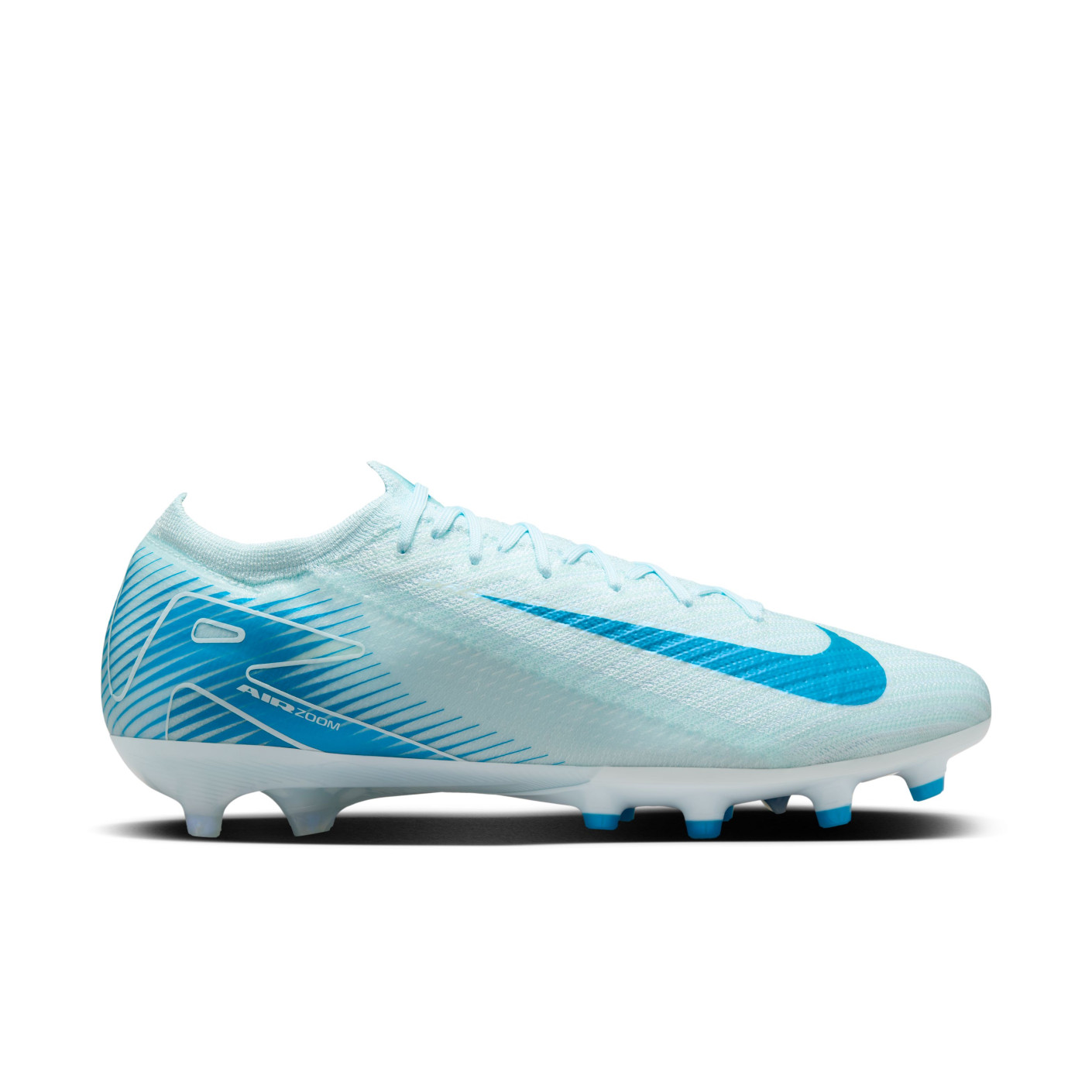 Nike Zoom Mercurial Vapor 16 Elite Gazon Artificiel Chaussures de Foot (AG) Bleu Clair Bleu