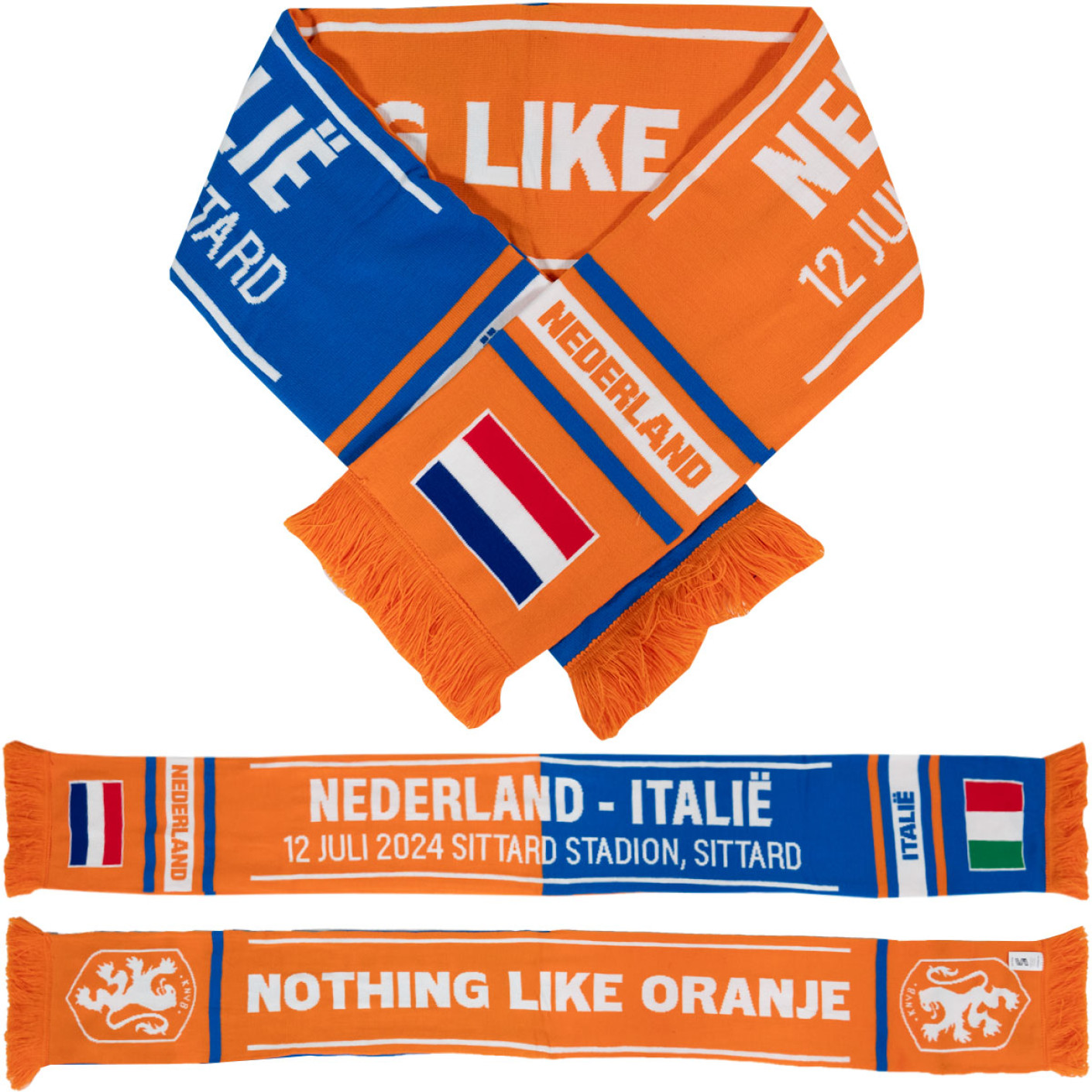 Châle orange KNVB Pays-Bas - Italie