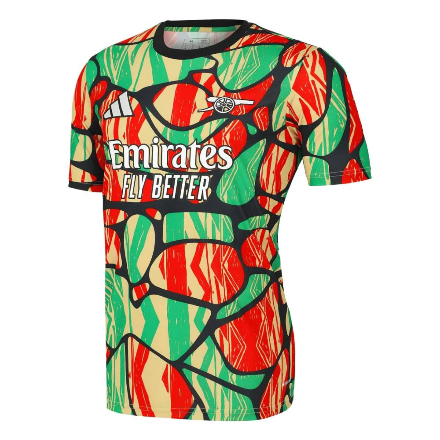 adidas Arsenal Pre-Match Maillot d'Entraînement 2024-2025 Enfants Multicolore