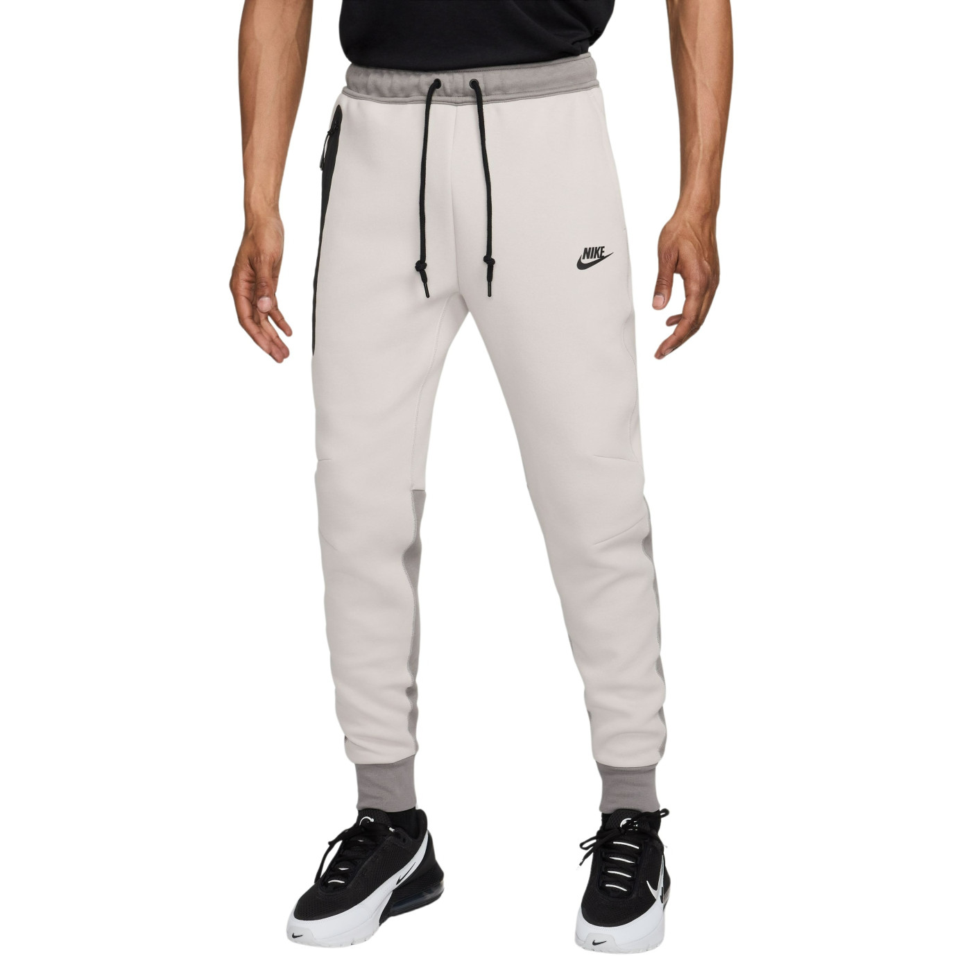 Nike Tech Fleece Sportswear Joggingbroek Lichtgrijs Grijs Zwart