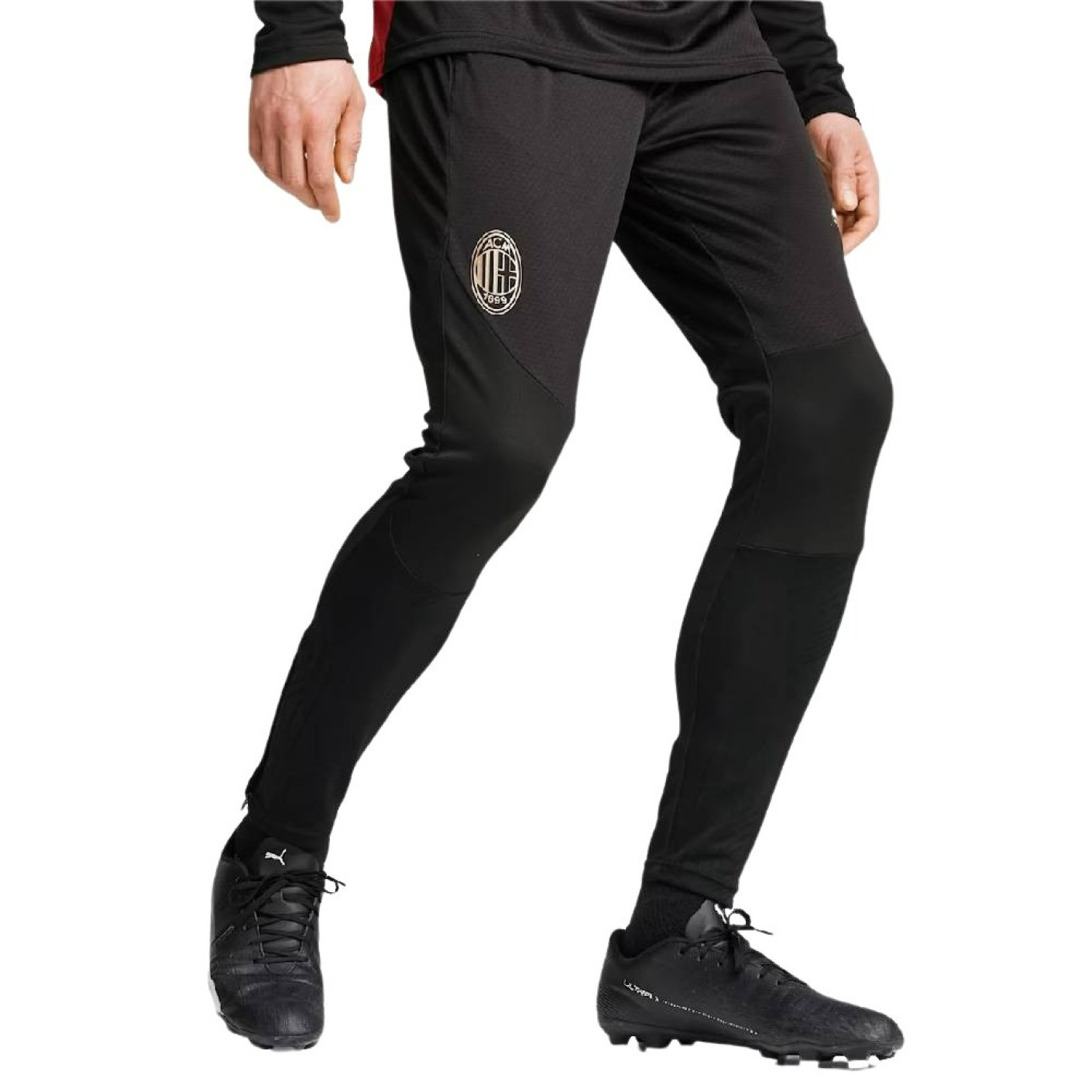 PUMA AC Milan Pantalon d'Entraînement 2024-2025 Noir Doré