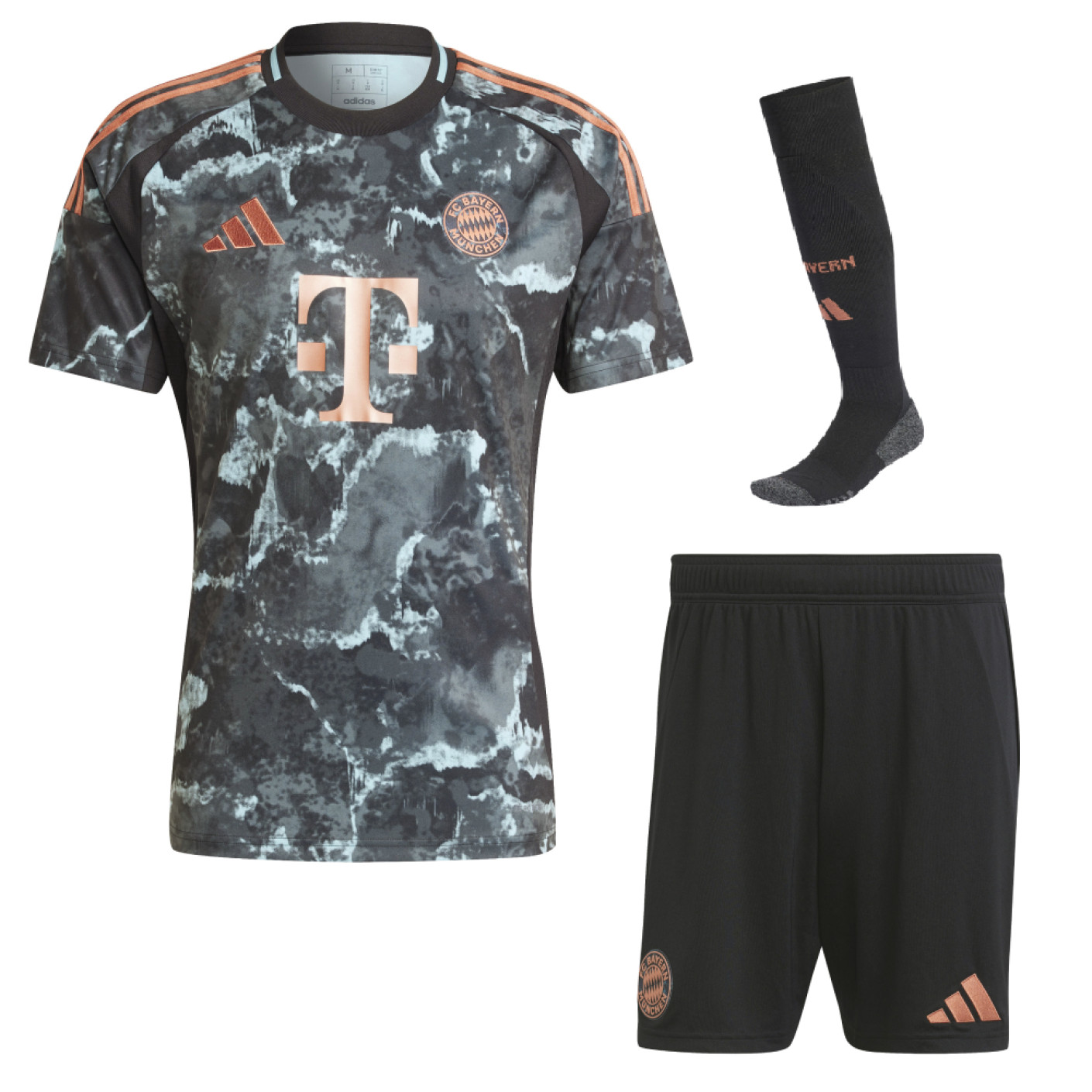 adidas Bayern Munich Tenue Extérieur 2024-2025 Enfants