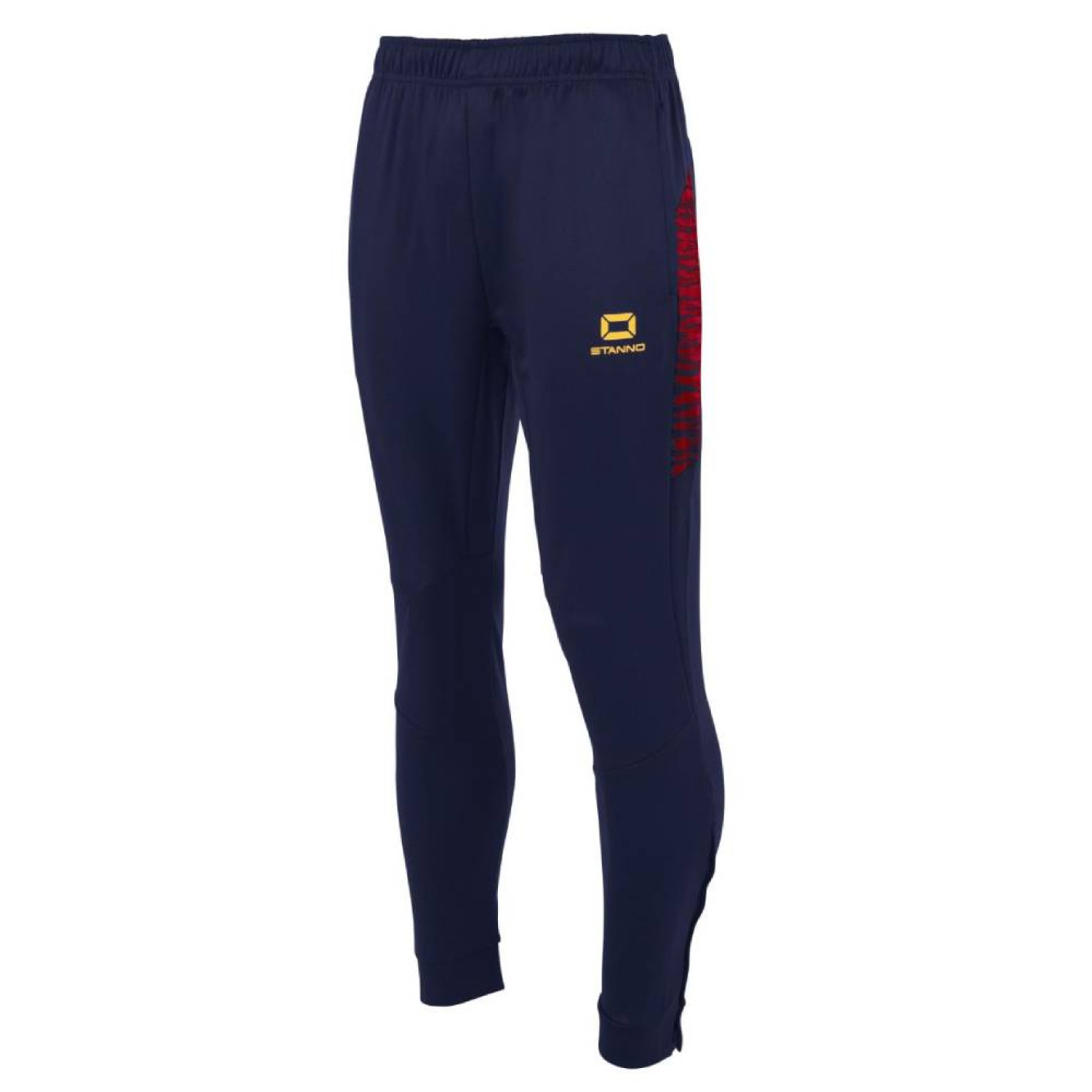 Stanno Bolt Trainingsbroek Donkerblauw Rood