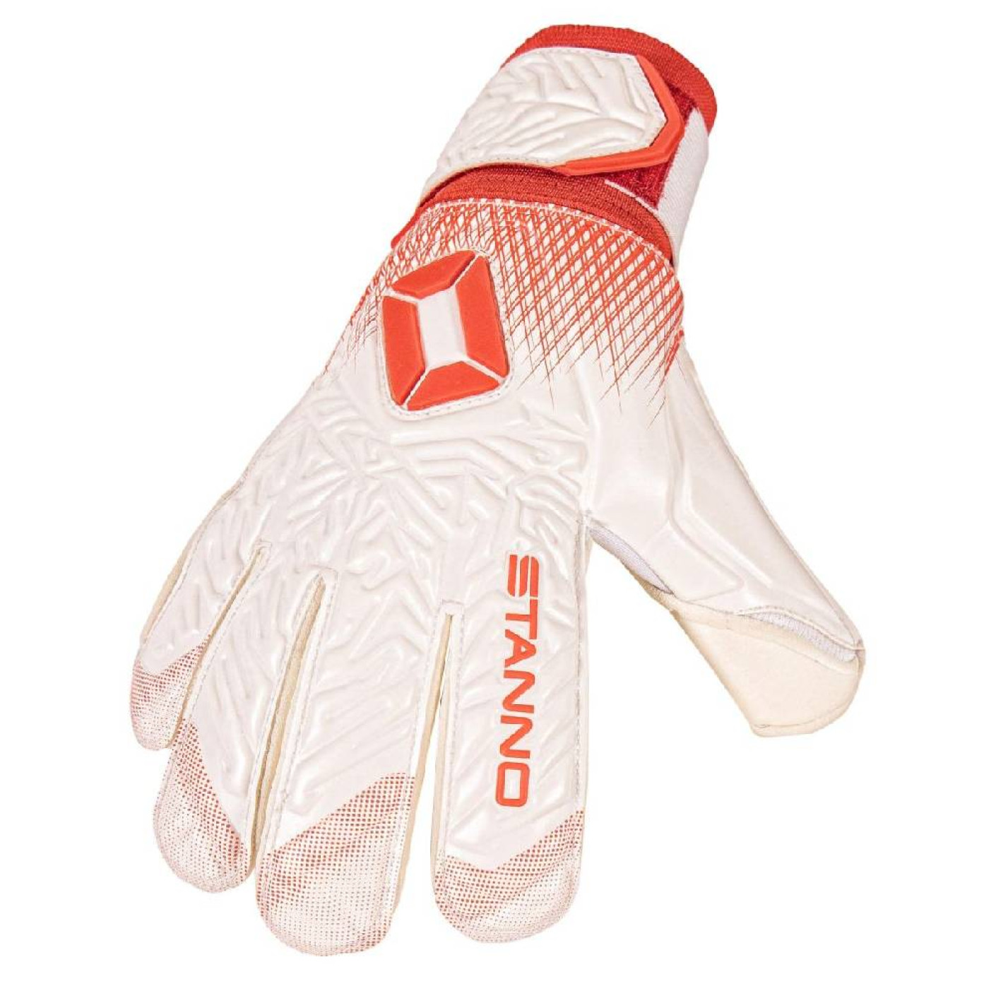 Gants de gardien de but Stanno Ultimate Grip Kids III, blancs et roses