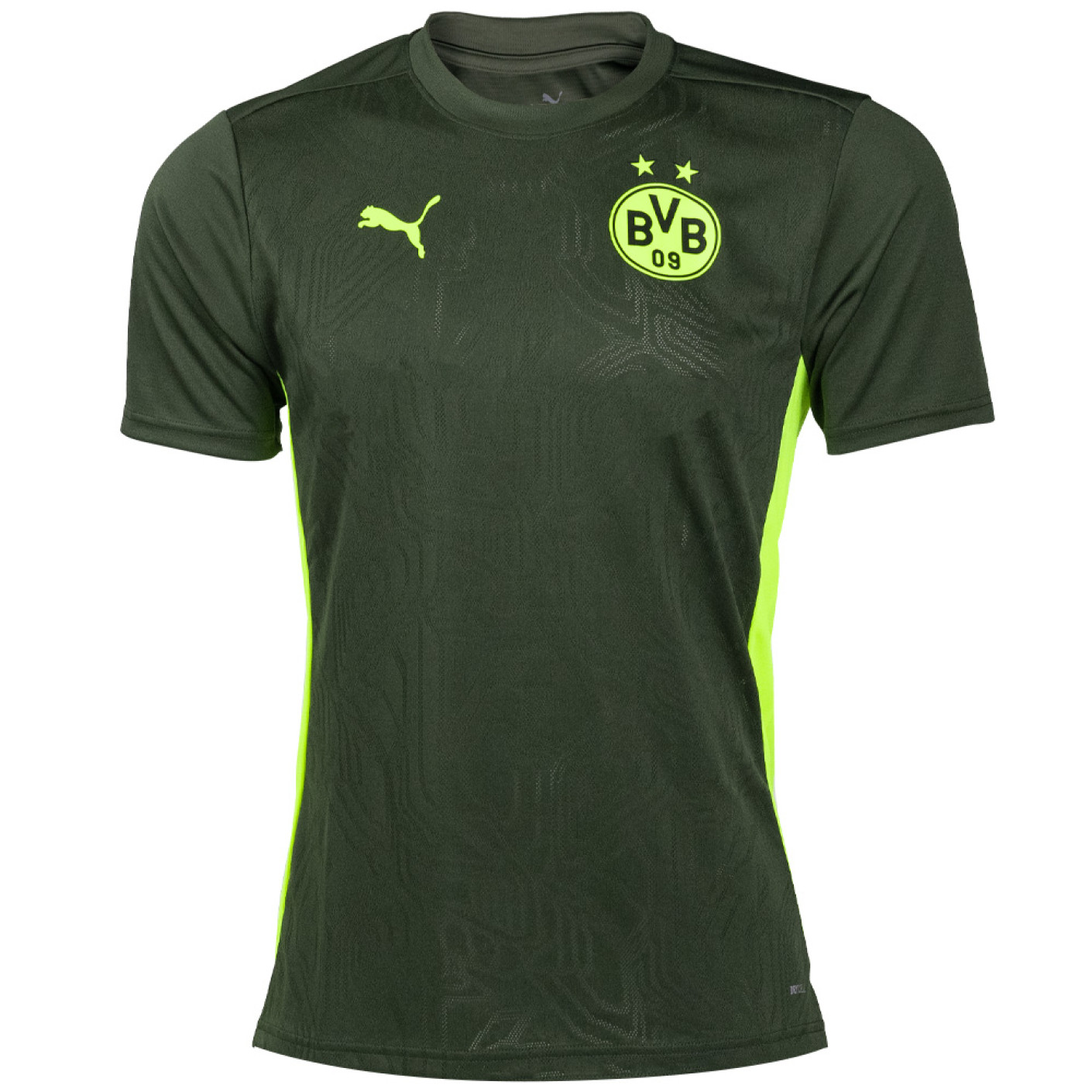 PUMA Borussia Dortmund Maillot d'Entraînement 2024-2025 Vert Jaune