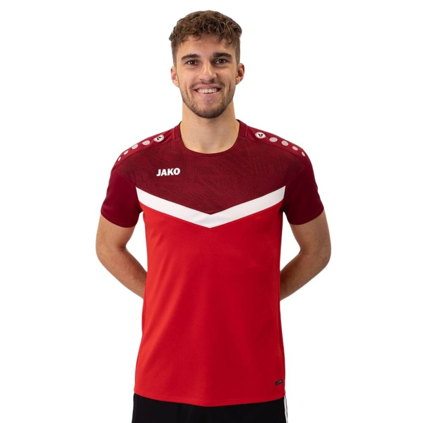 Chemise d'entraînement JAKO Iconic rouge