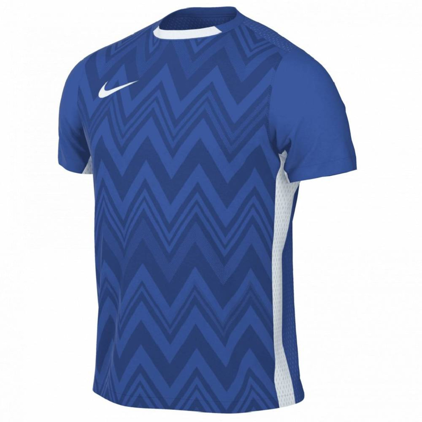 Maillot de football Nike Challenge V pour enfant, bleu et blanc