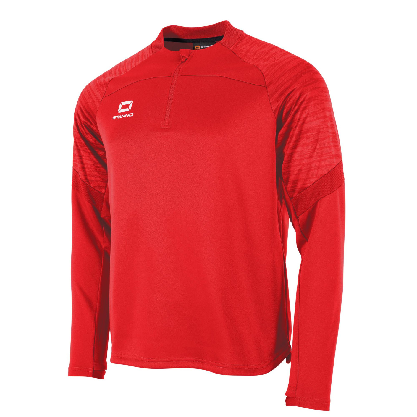 Haut d'entraînement Stanno Bolt 1/4-Zip pour enfant, rouge