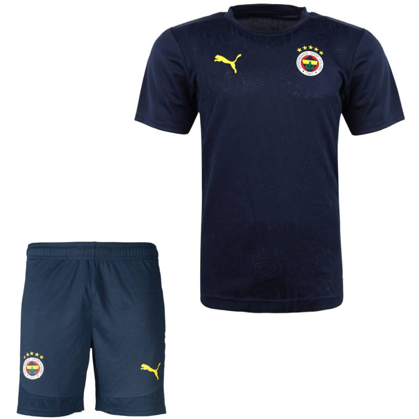 PUMA Fenerbahce SK Ensemble Training 2024-2025 Bleu Foncé Jaune