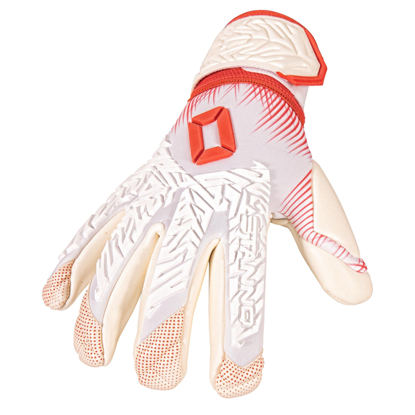 Stanno Ultimate Grip IV Keepershandschoenen Wit Rood