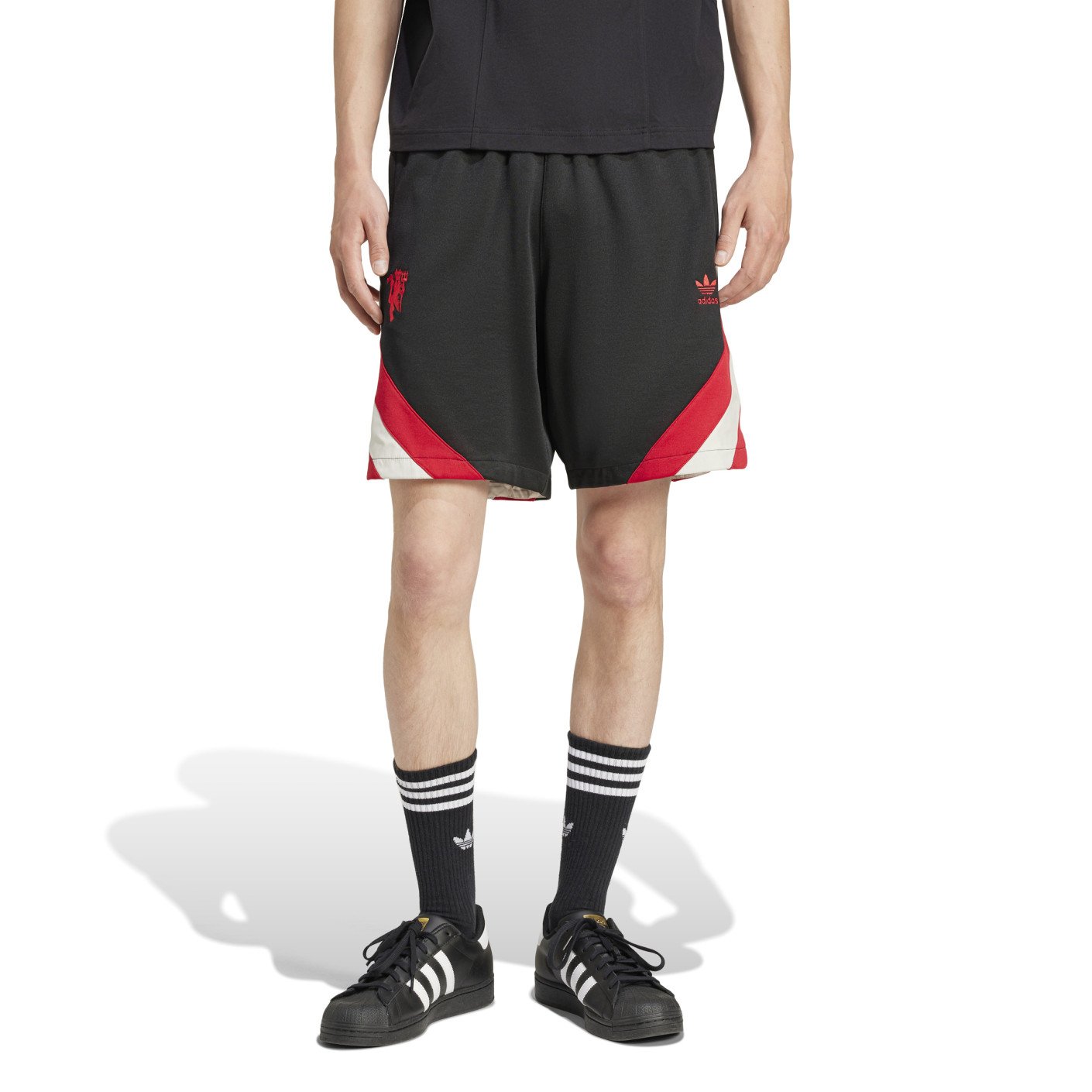 adidas Manchester United Originals Short 2024-2025 Noir Rouge