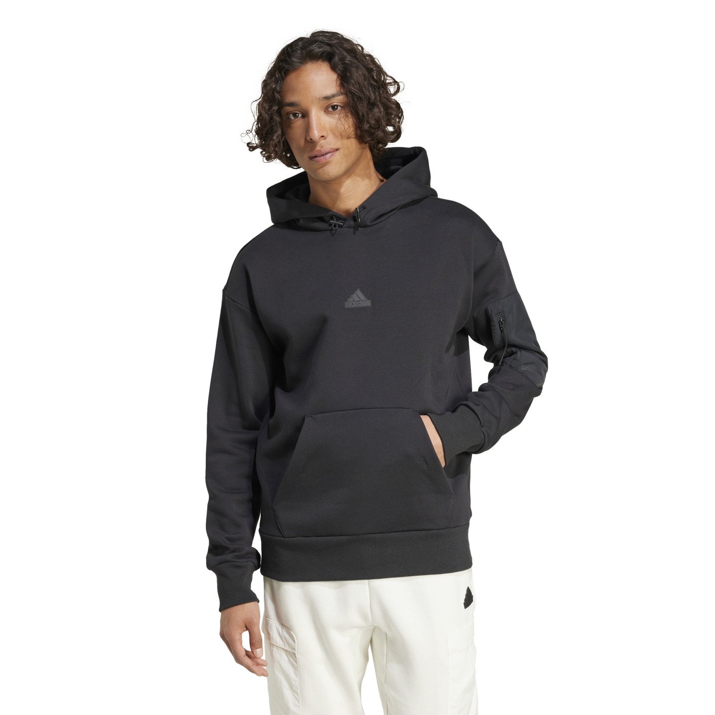 adidas City Escape Fleece Sweat à Capuche Noir