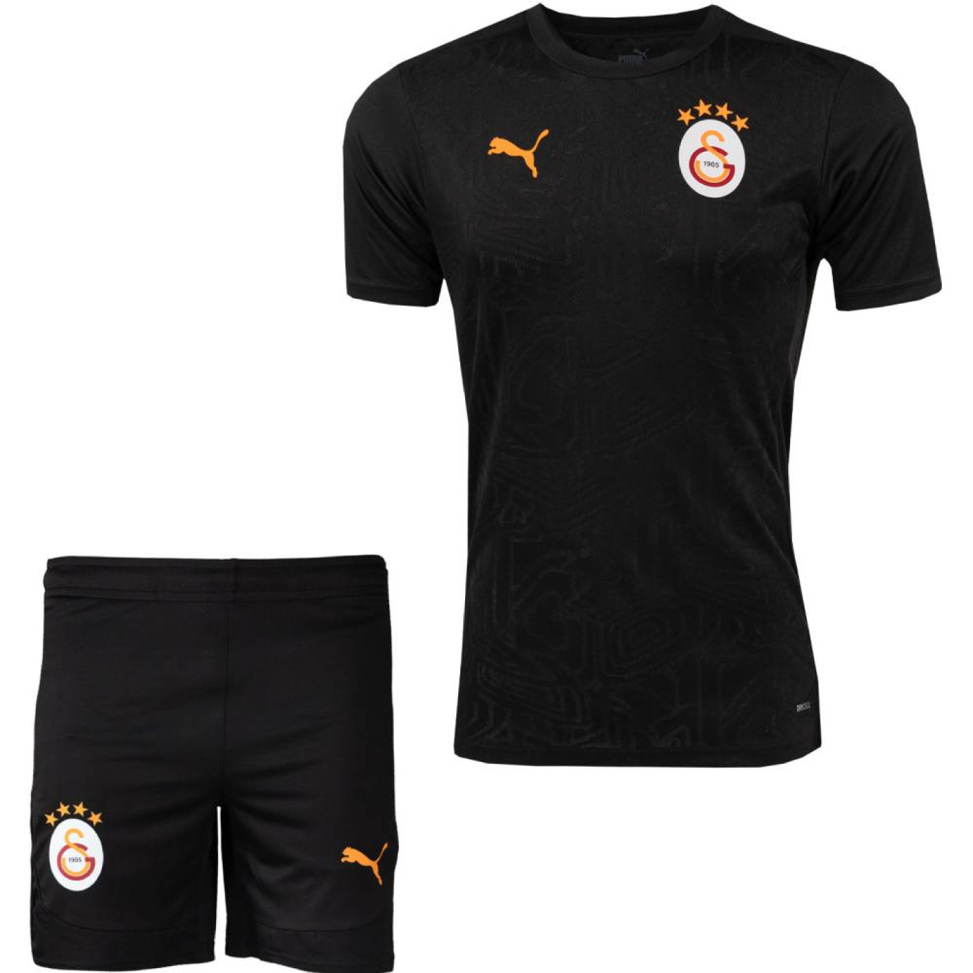 PUMA Galatasaray SK Trainingsset 2024-2025 Zwart Oranje