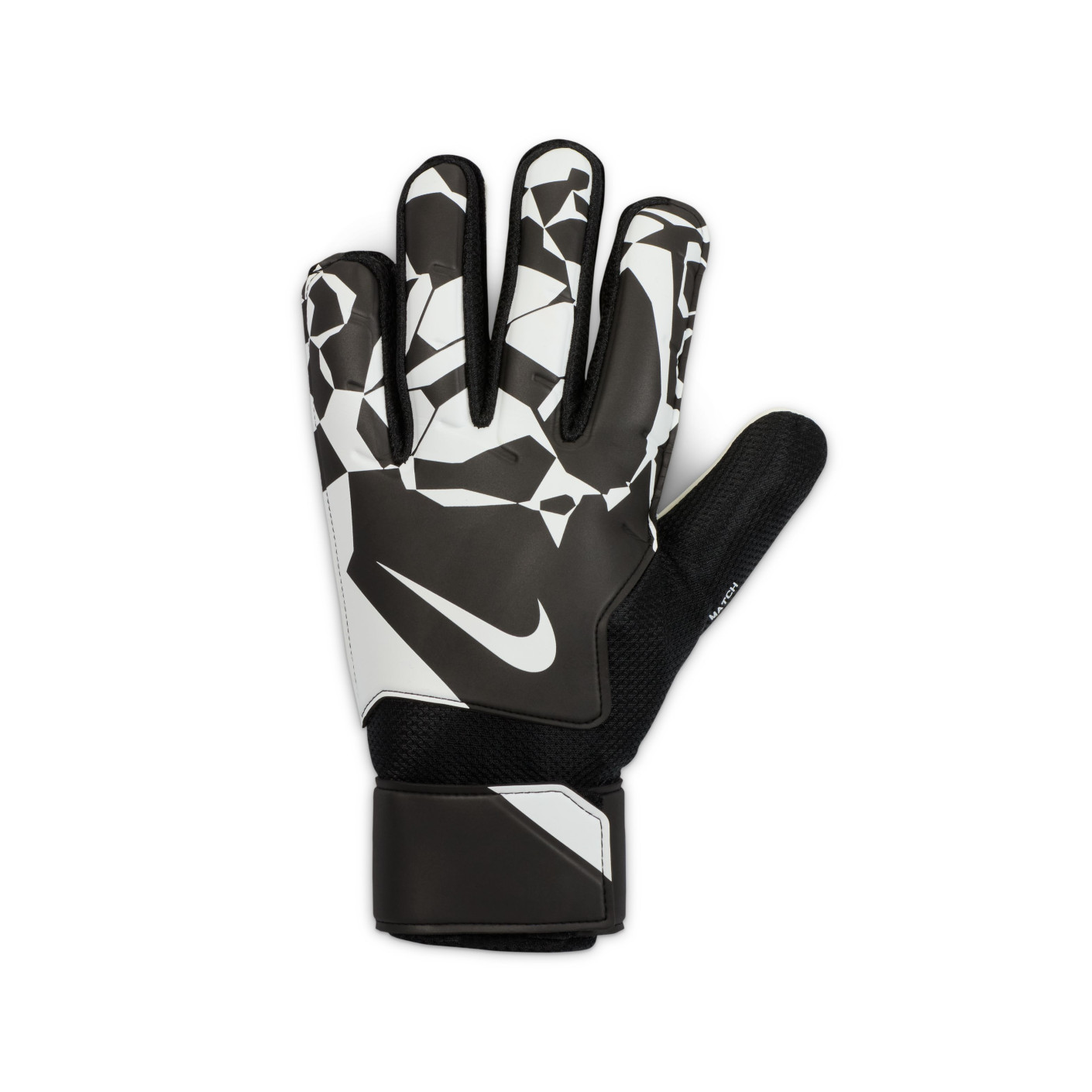 Nike Match Gants de Gardien de But Noir Anthracite Blanc