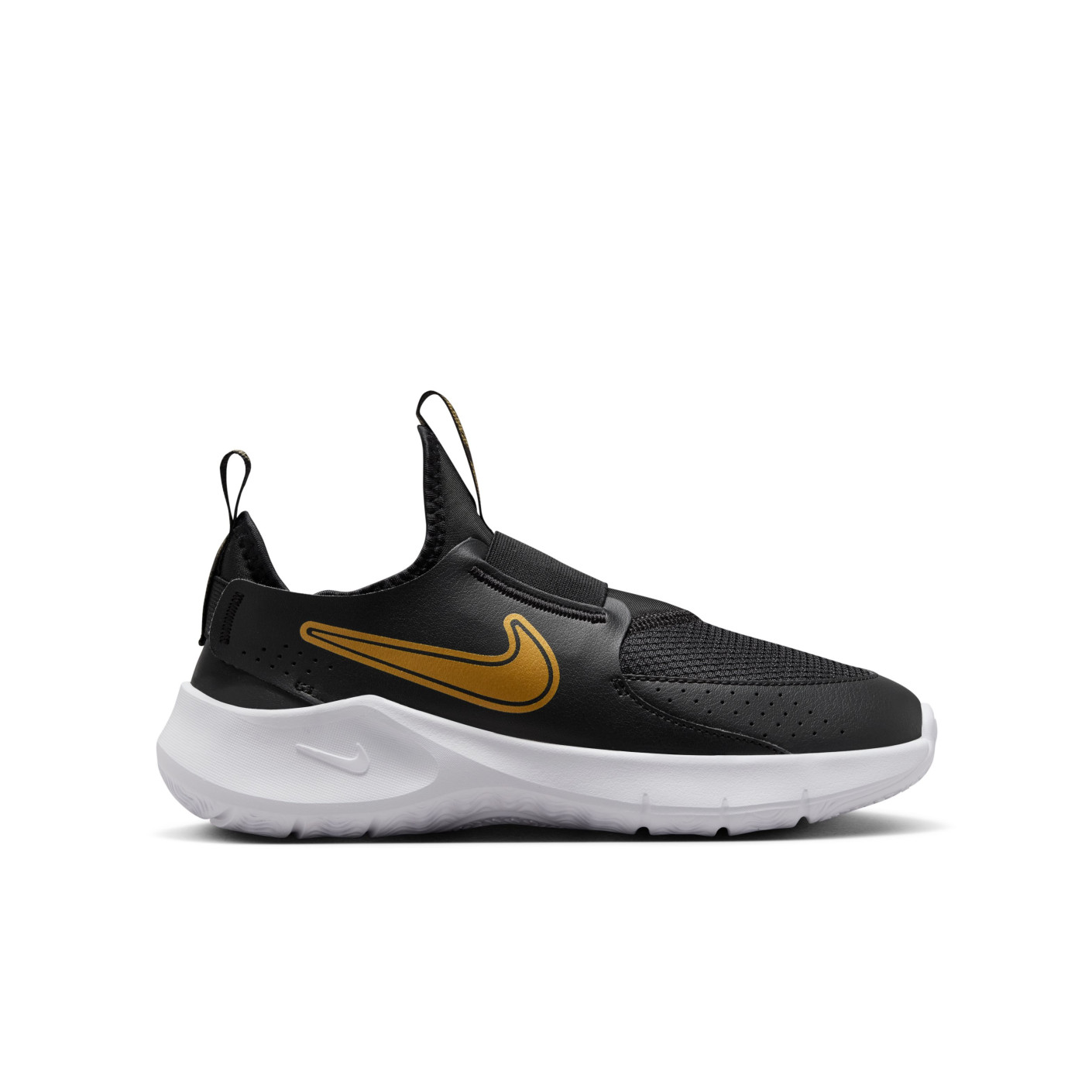 Nike Flex Runner 3 Chaussures de Jogging Enfants Noir Dore Blanc Voetbalshop.be