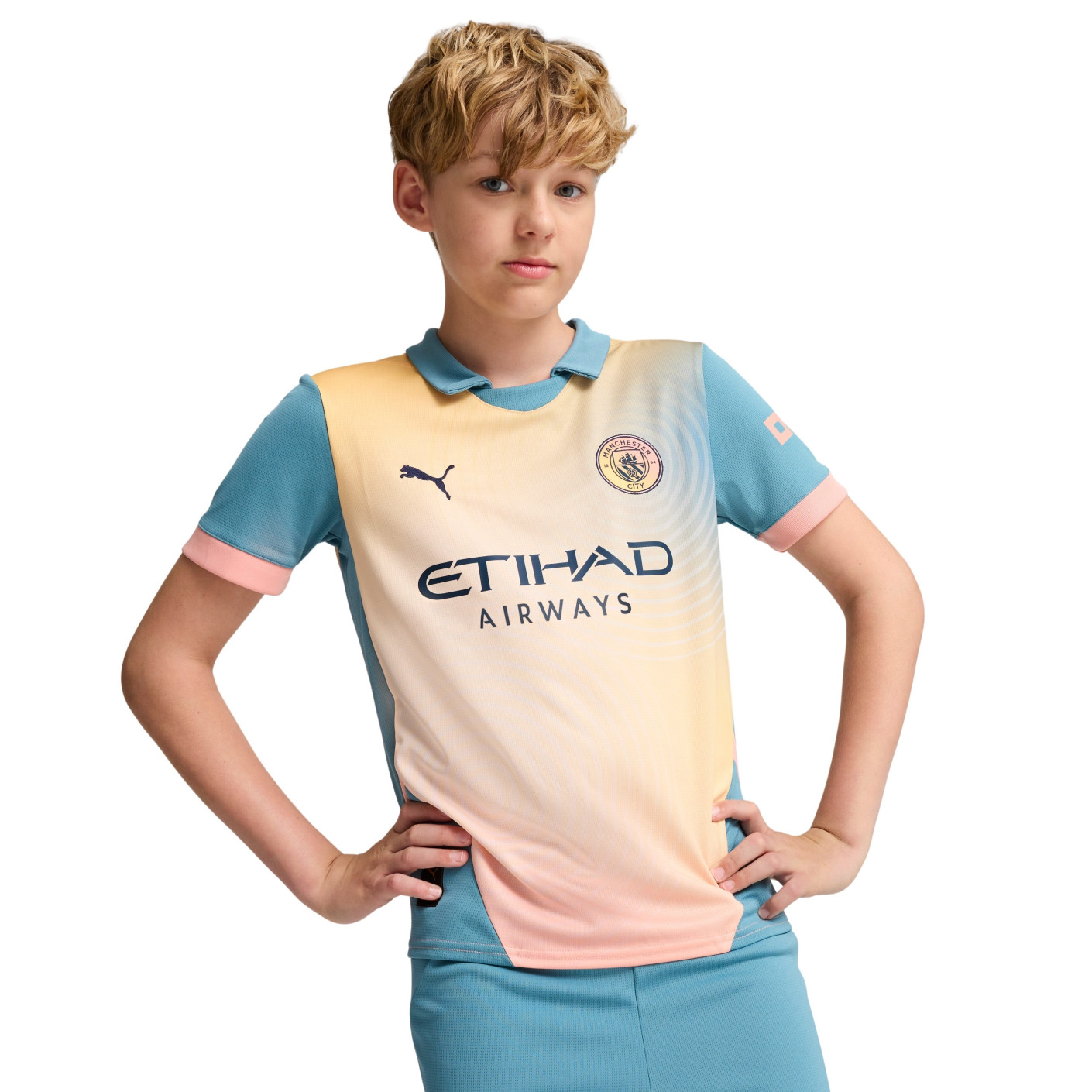 PUMA Manchester City 4e Maillot 2024-2025 Enfants