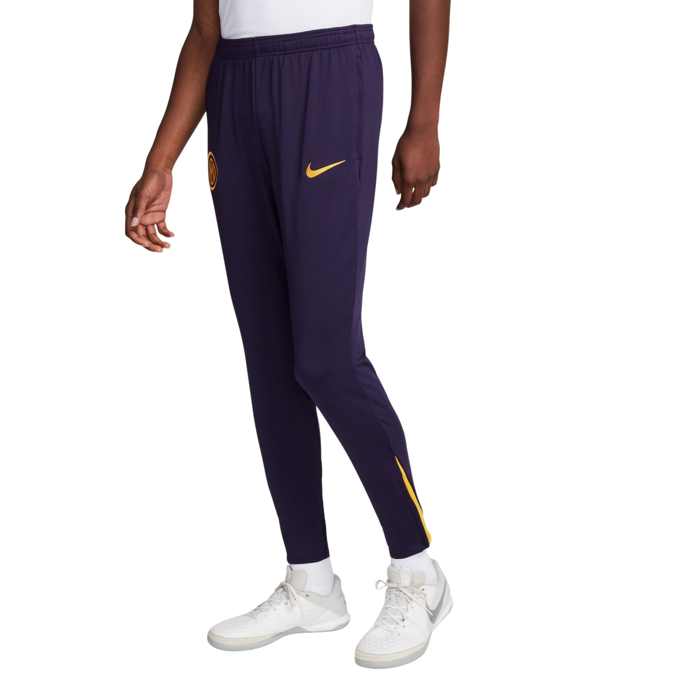 Nike Inter Milan Strike Pantalon d'Entraînement 2024-2025 Bleu Foncé Doré