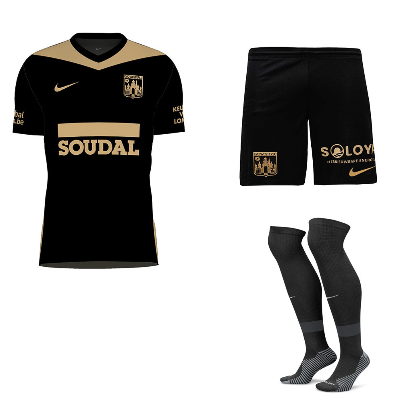 Troisième kit Nike KVC Westerlo 2024-2025