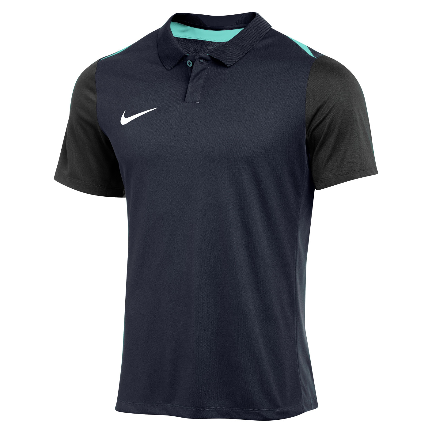 Nike Academy Pro 24 Polo Bleu Foncé Noir Turquoise Blanc