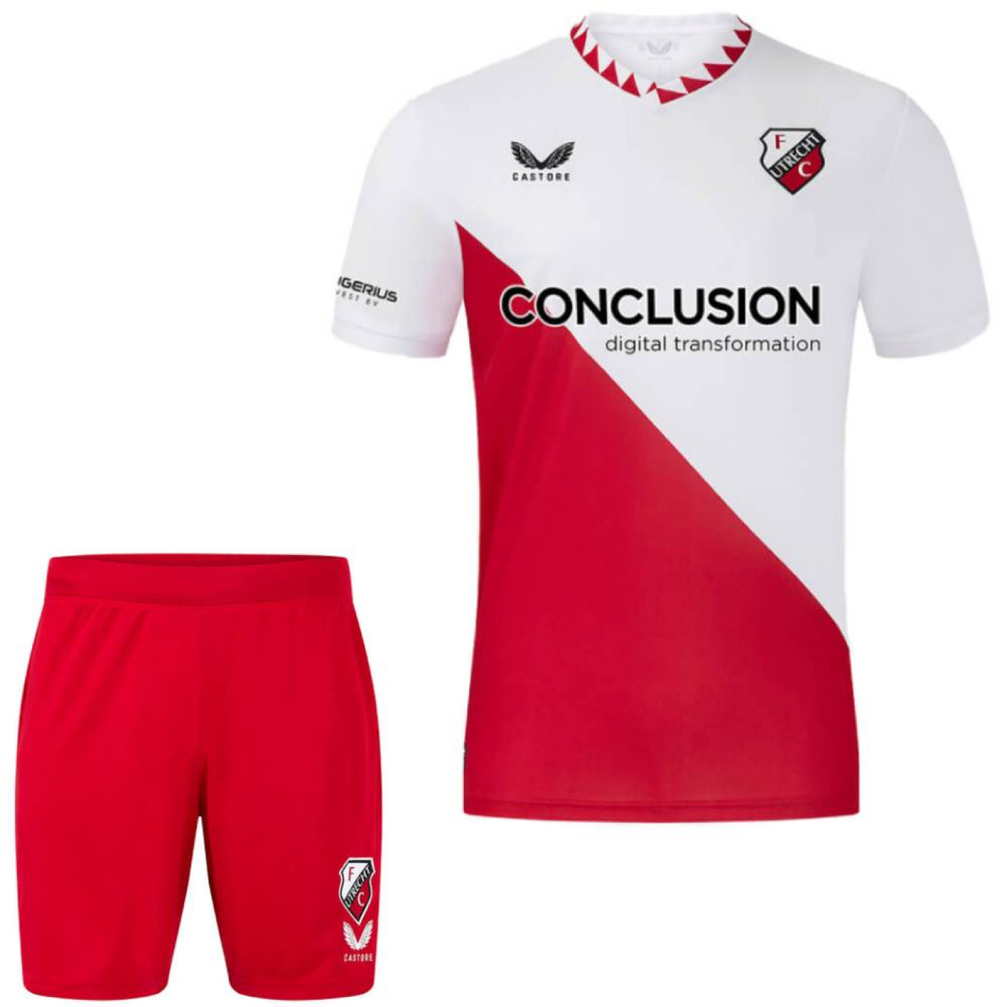 Castore FC Utrecht, set à domicile 2024-2025