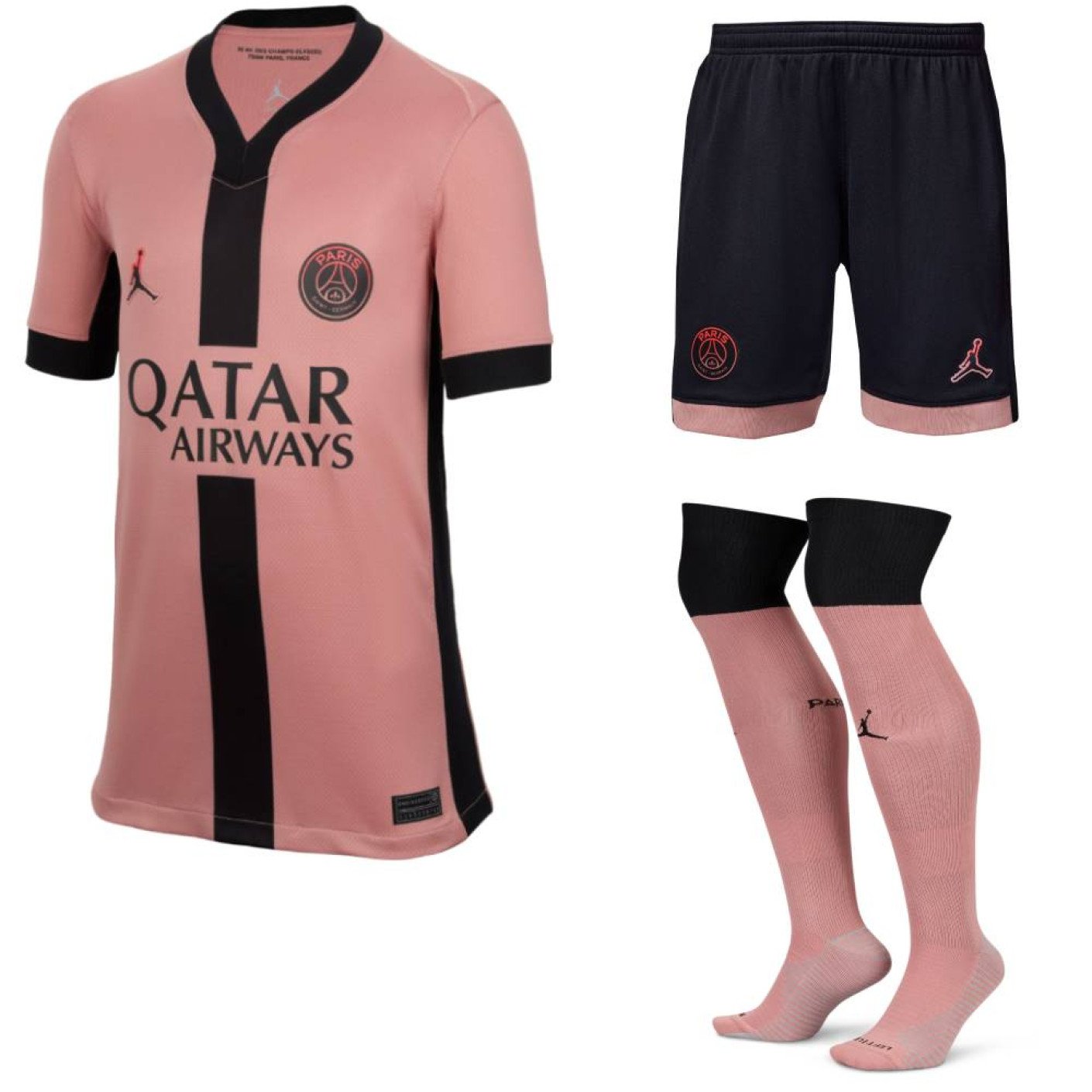 Nike Paris Saint-Germain Tenue 3rd 2024-2025 Enfants