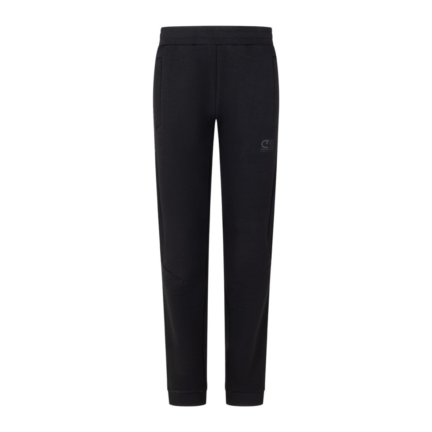 Pantalon d'entraînement Cruyff Ignite Tape pour enfants, noir et gris