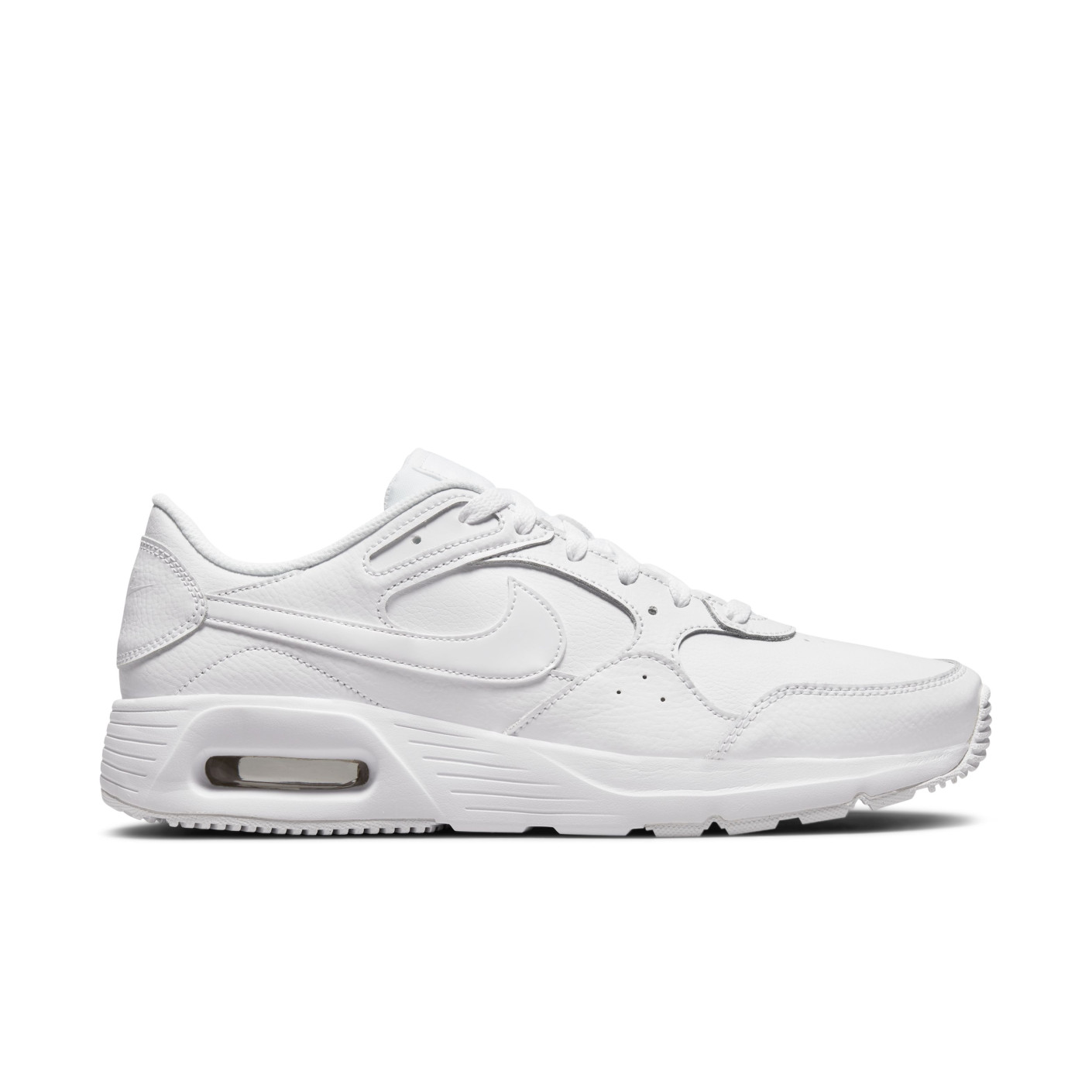 Nike Air Max SC Baskets Cuir Blanc Blanc Voetbalshop.be