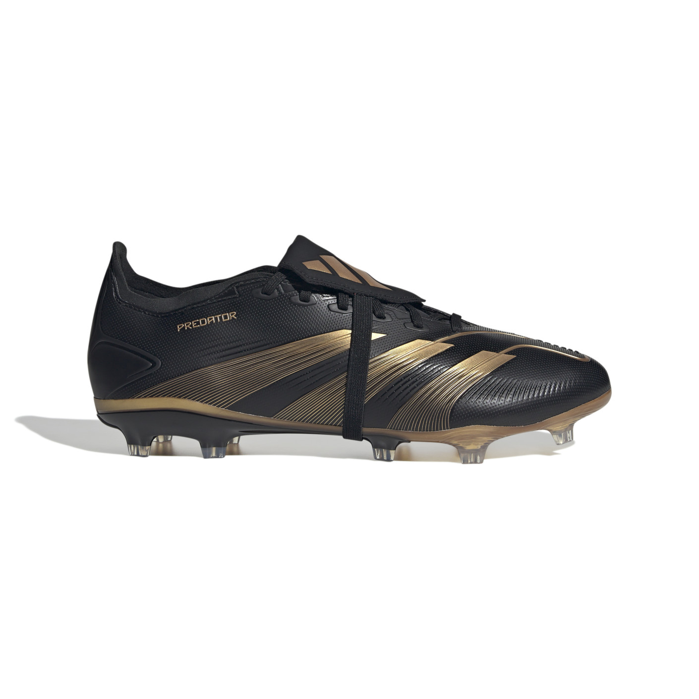 adidas Predator Bellingham League FT Gras Voetbalschoenen (FG) Zwart Goud